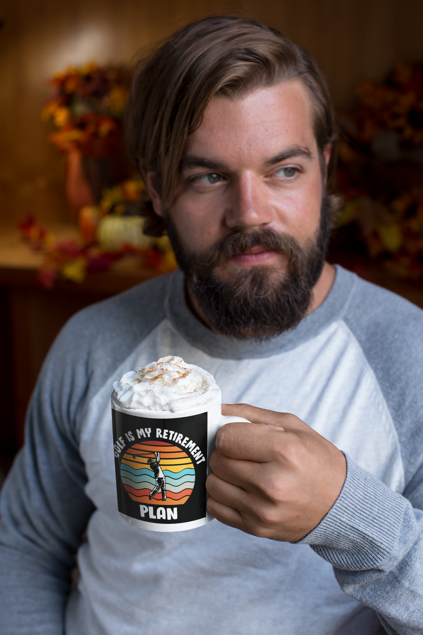 Mug for golfers who always wish they were on the course