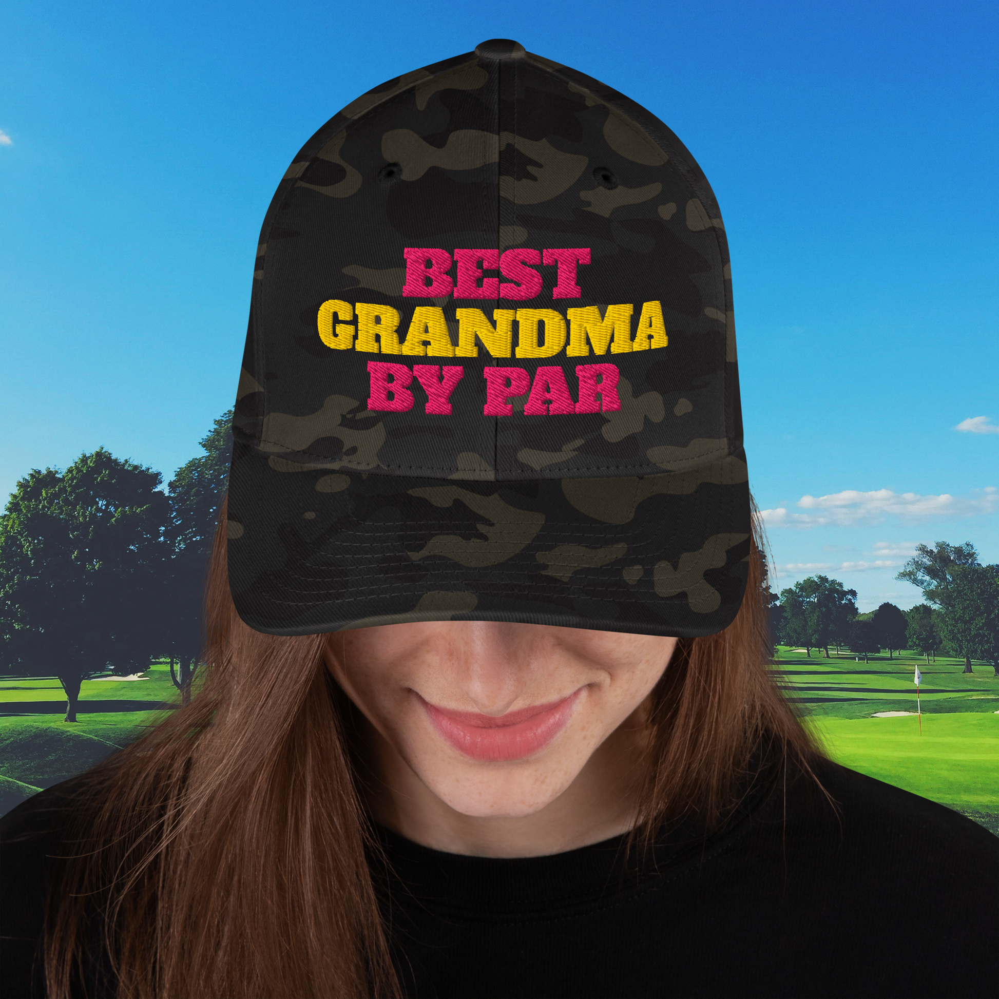 golf hat gift for grandma who loves the course