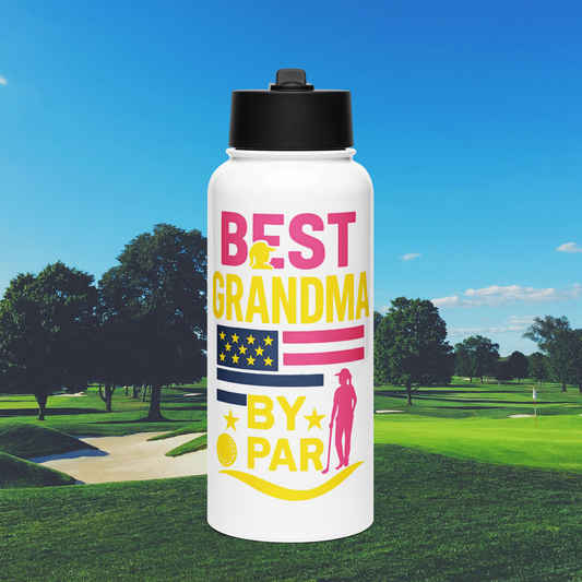 Water Bottle with Straw