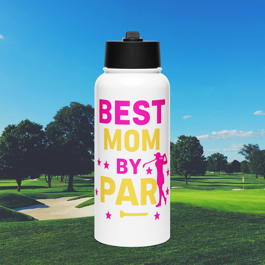 Water Bottle with Straw