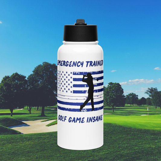 Water Bottle with Straw