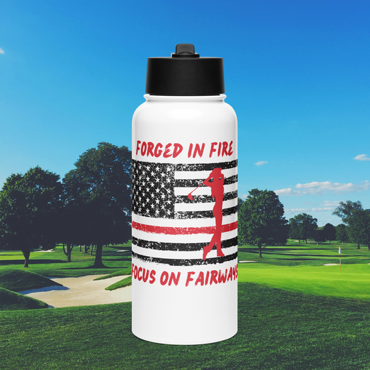 Water Bottle with Straw