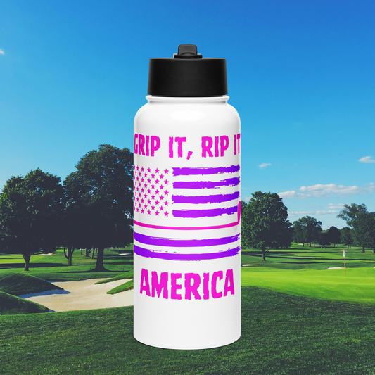 Water Bottle with Straw