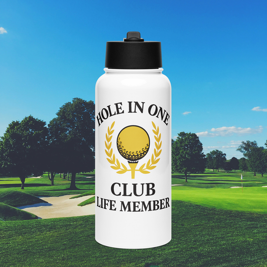 Water Bottle with Straw