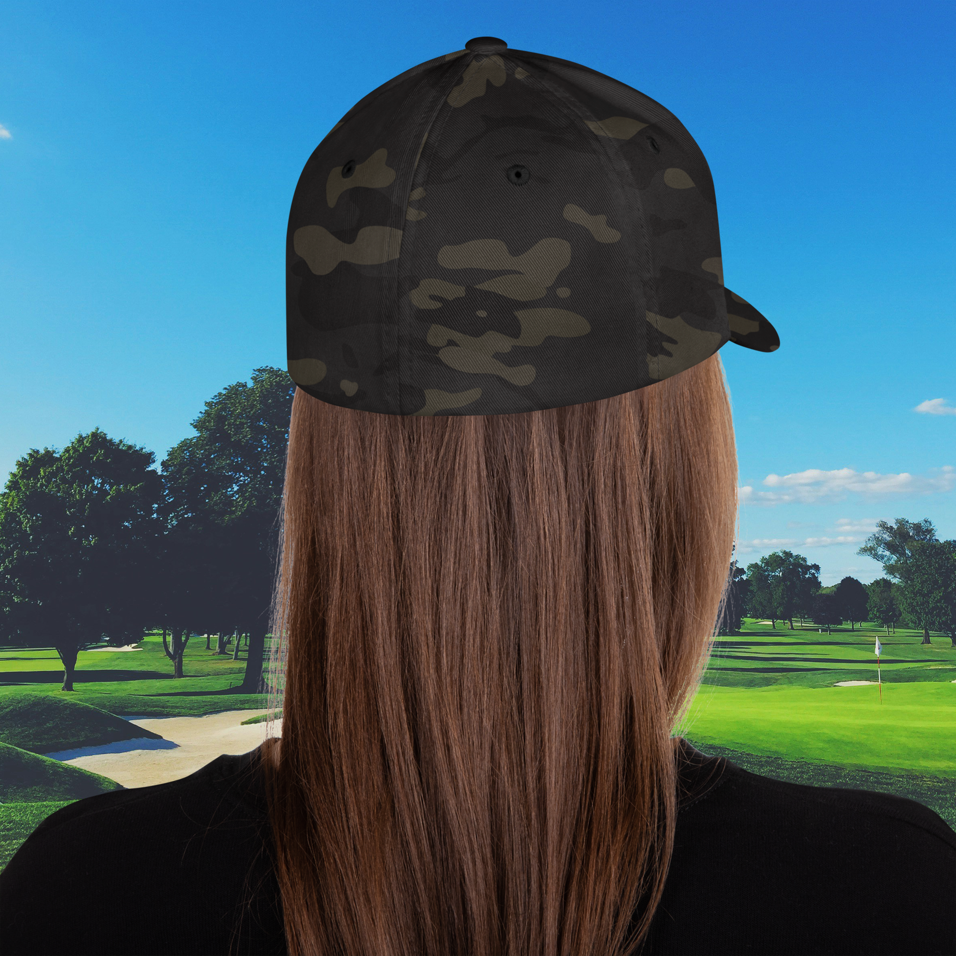 comfortable stretch fit golf hat for active grandmas