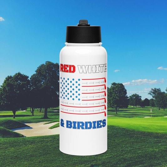 Water Bottle with Straw