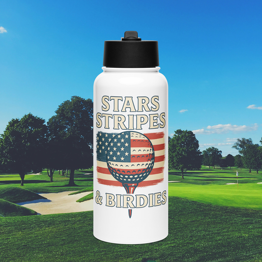 Water Bottle with Straw