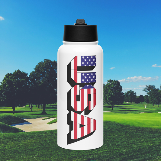 Water Bottle with Straw