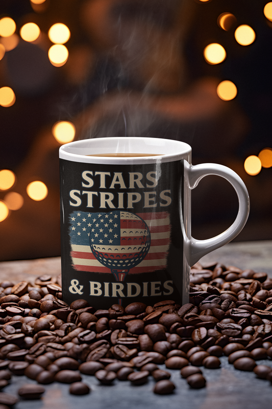 Ceramic Mugs - Stars and Stripes & Birdies