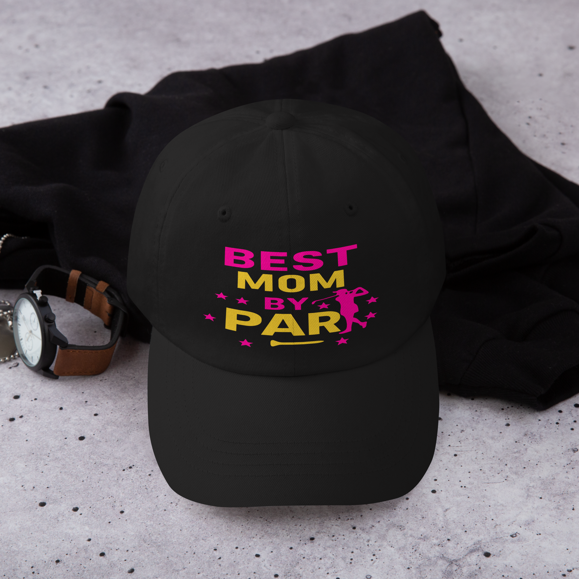 best mom by par women's golf cap