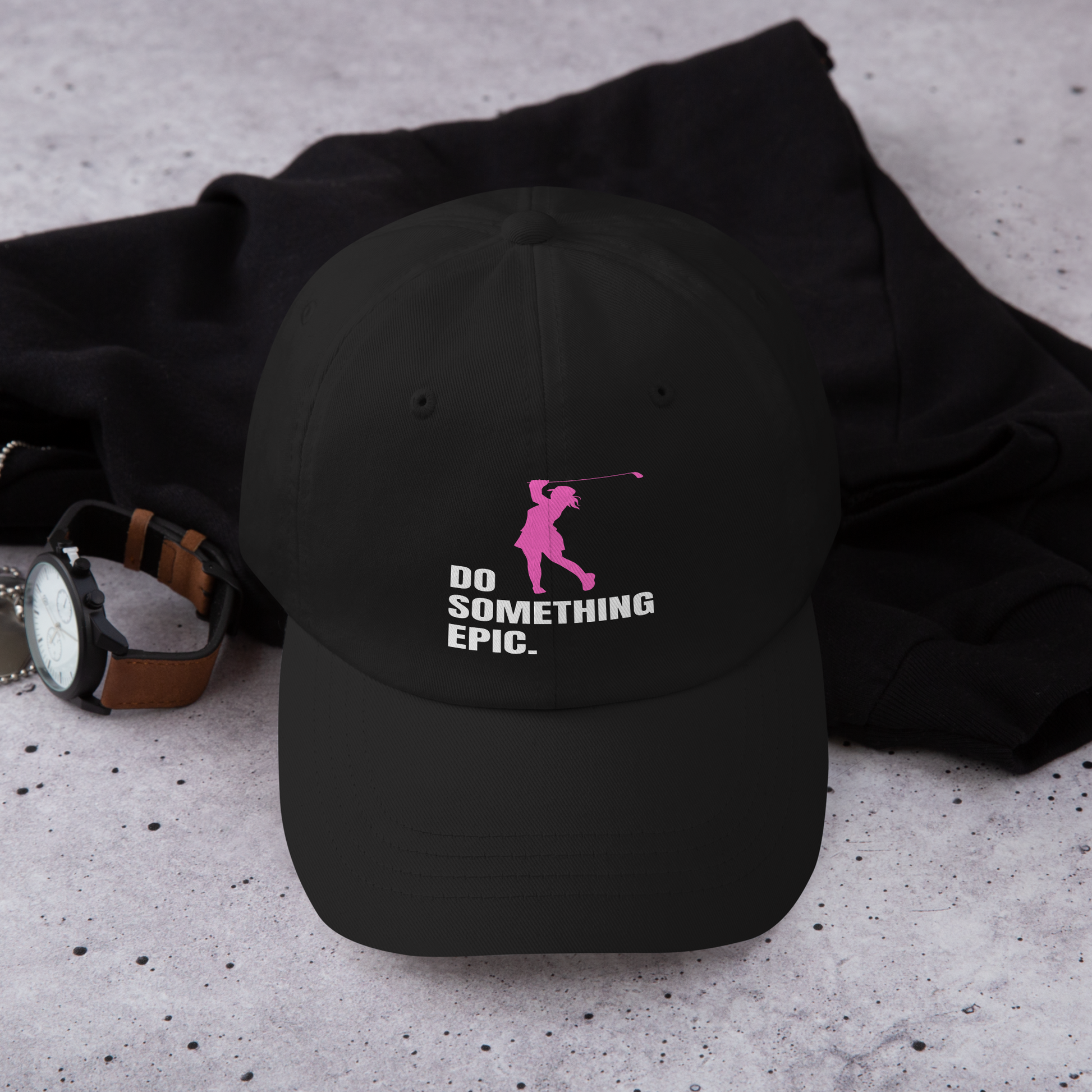 womens golf hat for motivation on the course