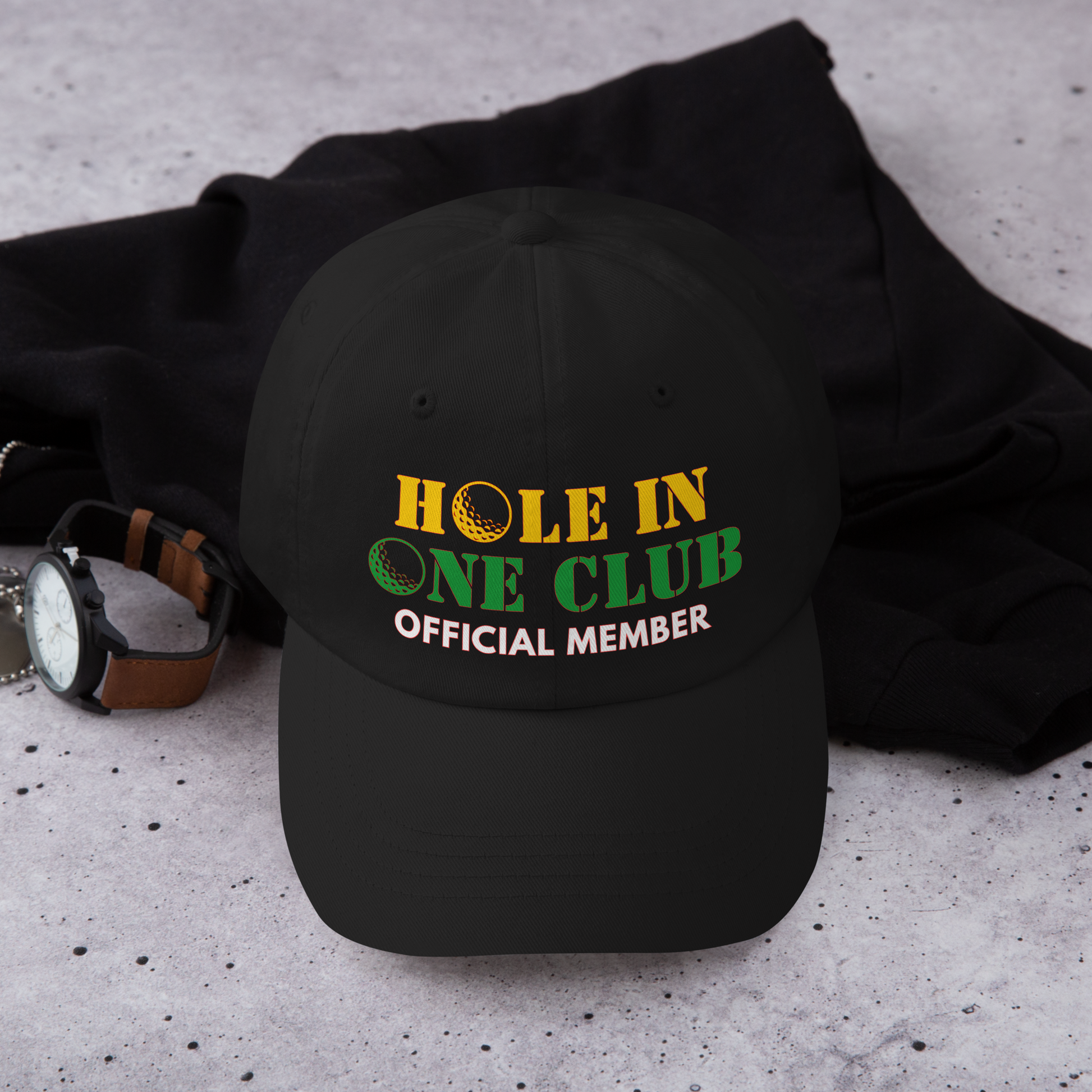 hole in one golf hat for golfers who scored an ace