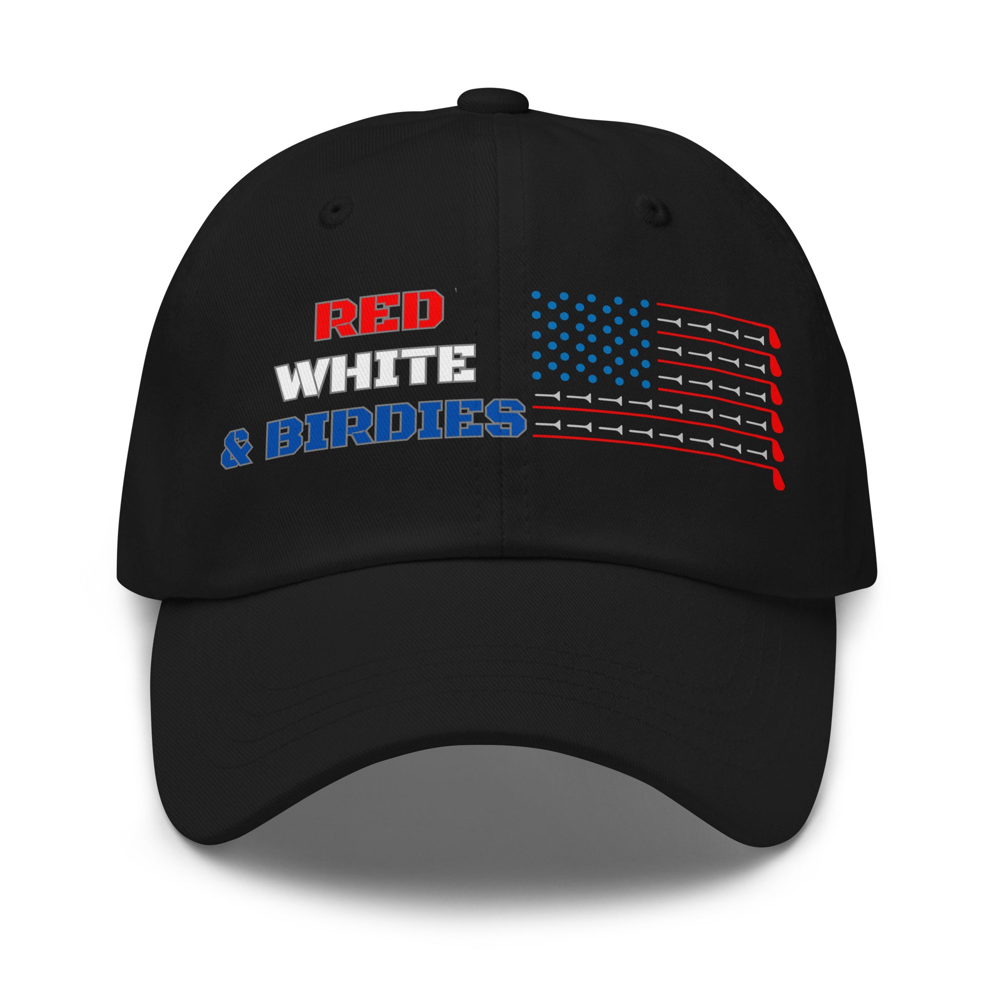 low-profile golf cap for July 4th patriotic style