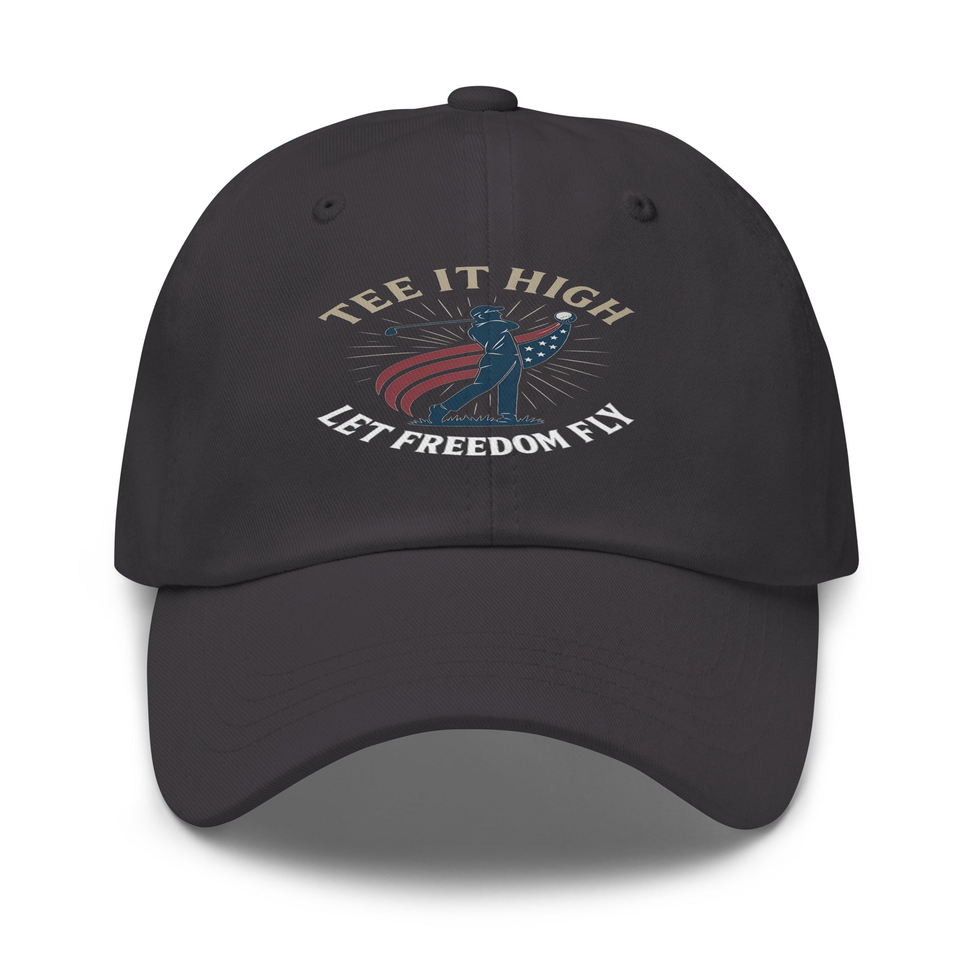 golf hat celebrating freedom and long drives