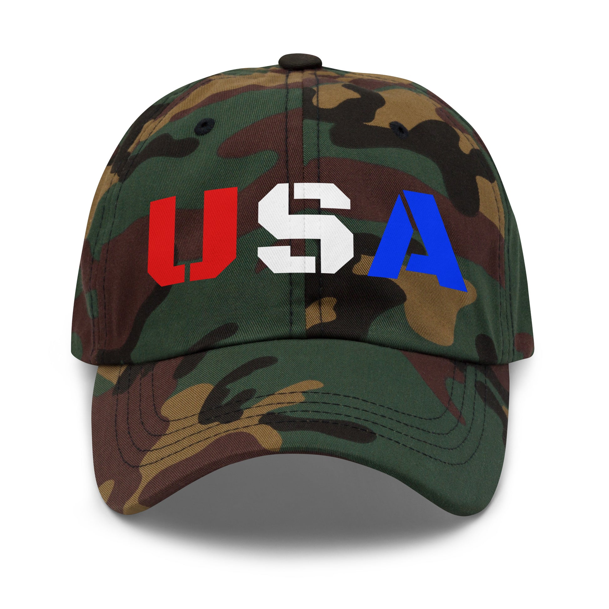 patriot golf hat available in camo green color