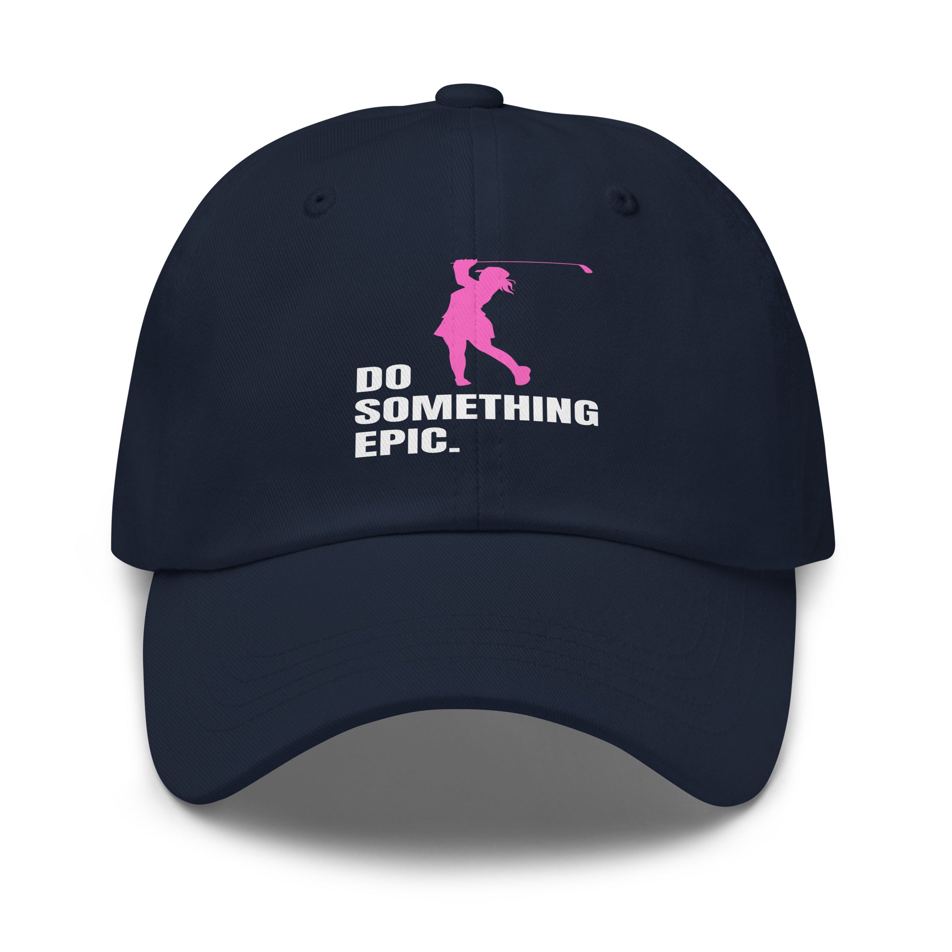 breathable low profile golf hat for sporty women