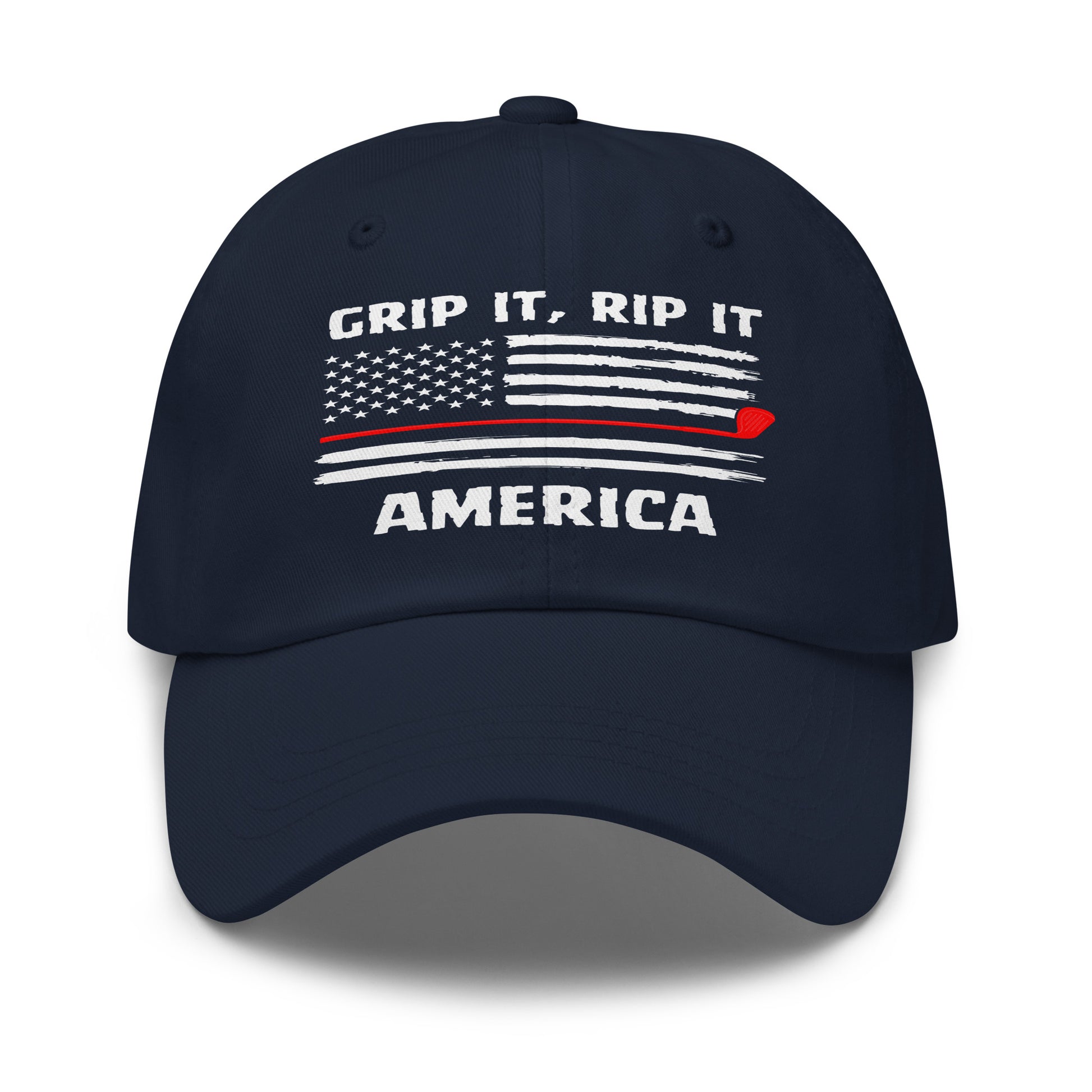low-profile america golf hat for outdoor play