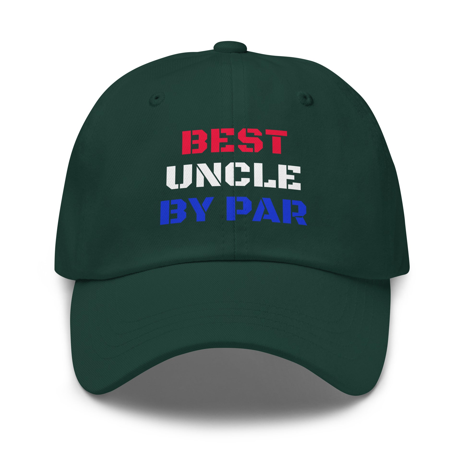 red white blue best uncle golf cap for summer rounds