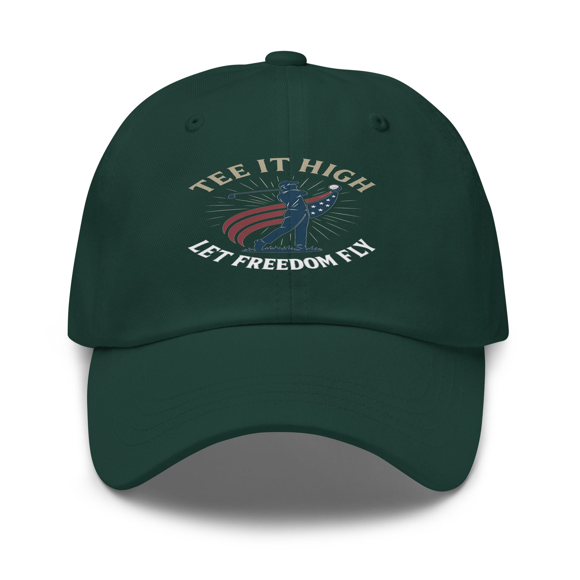 perfect men’s golf hat gift with a patriotic twist