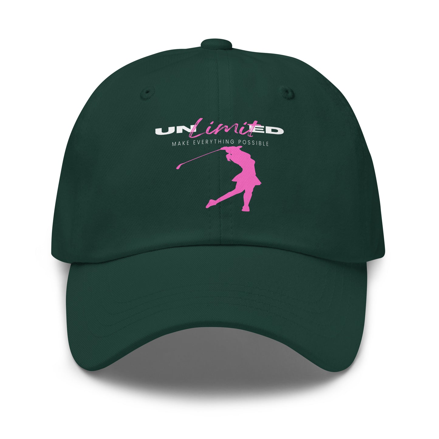 comfortable six-panel cotton hat for golf