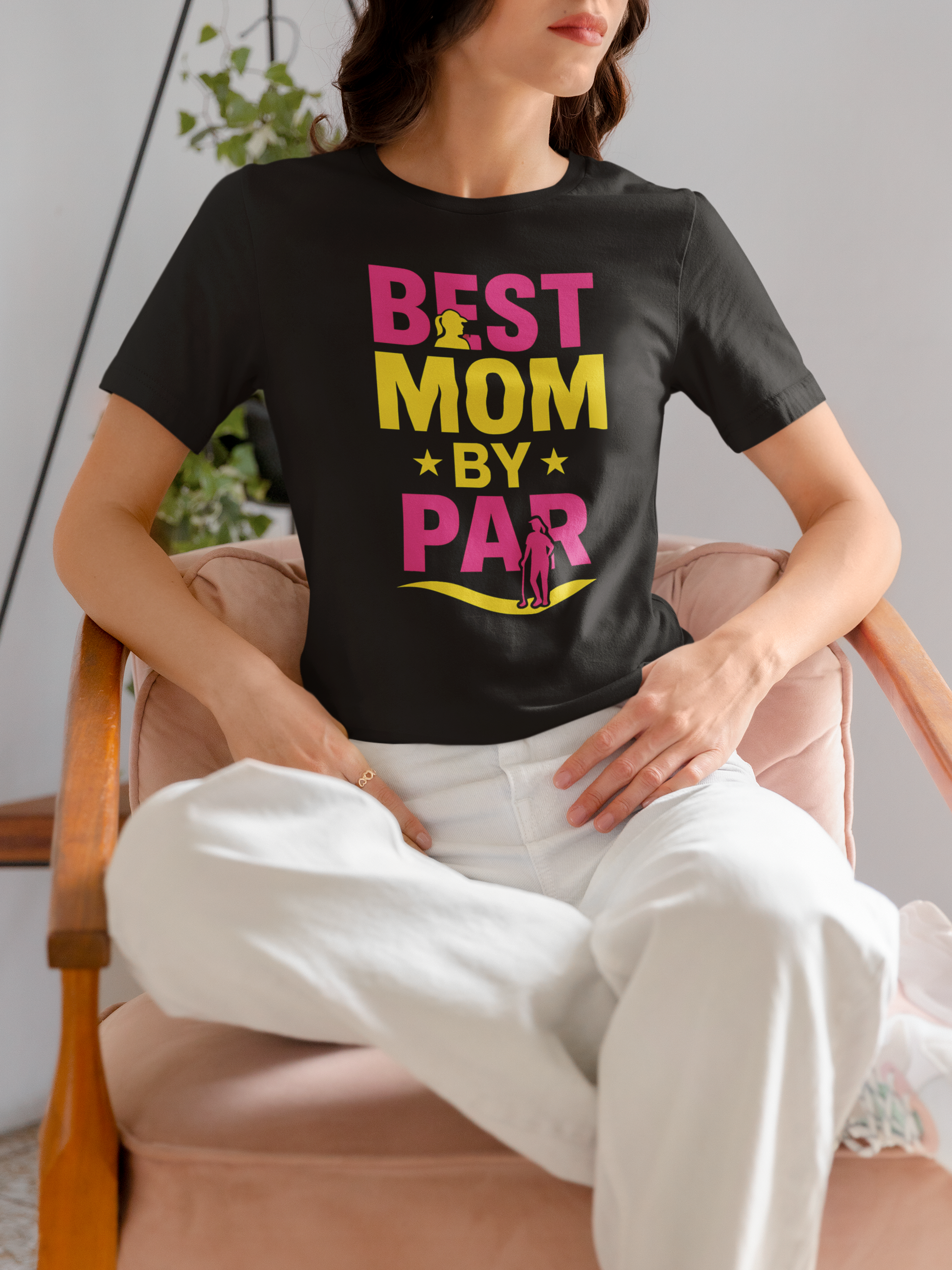 Unisex shirt honoring golfing moms