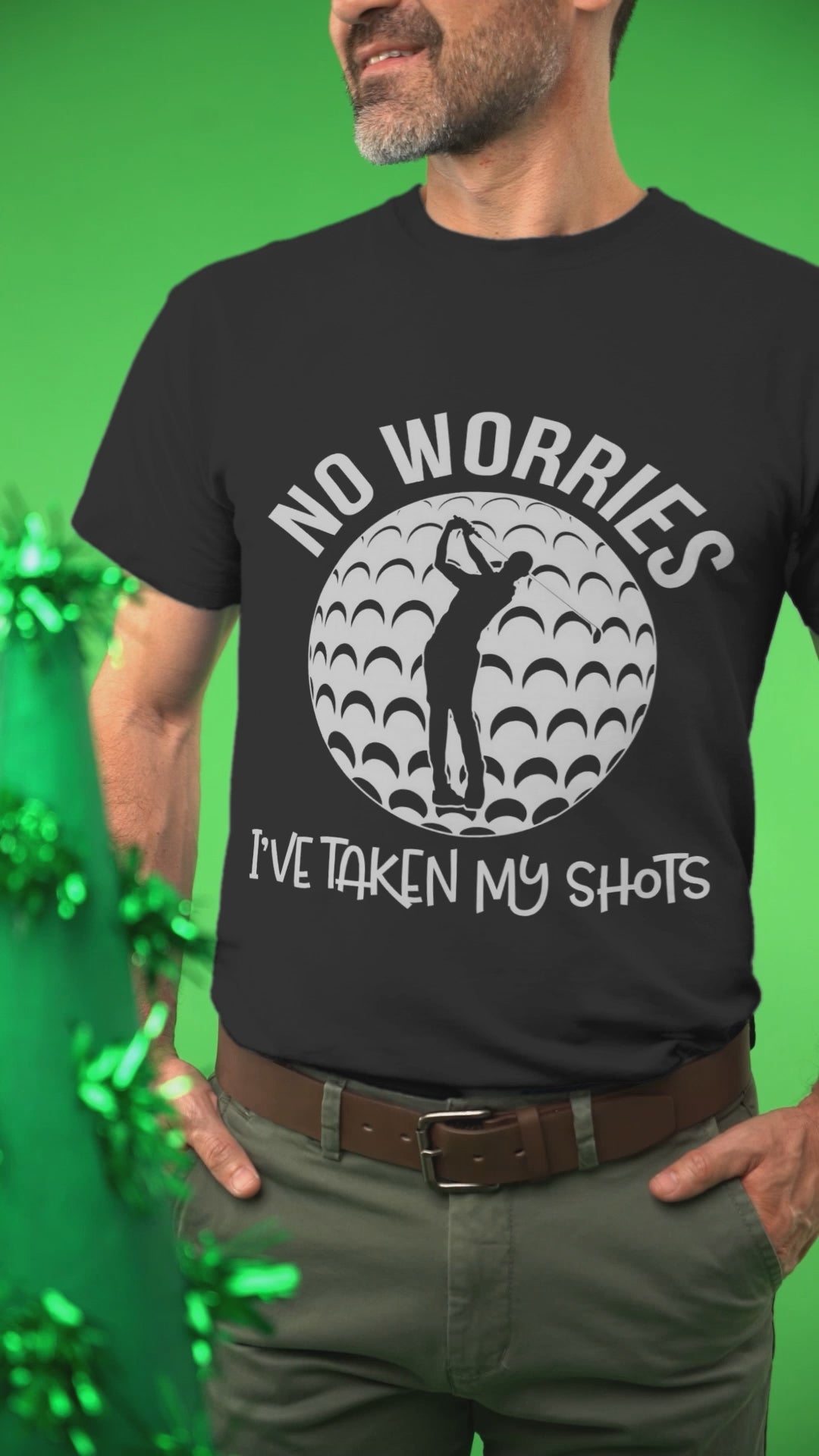 Relaxed vibe t-shirt for confident players