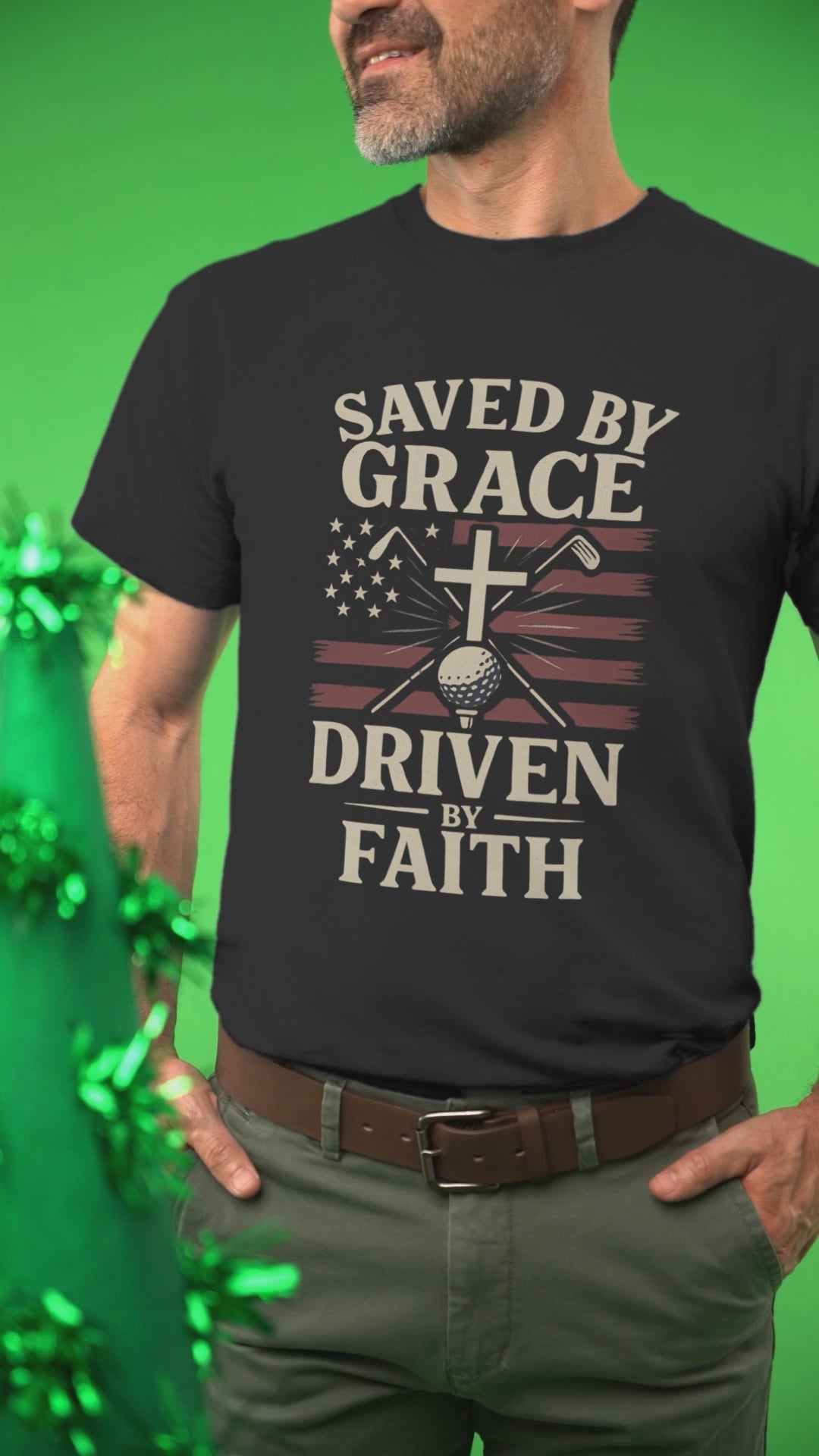 Inspirational golf and faith apparel