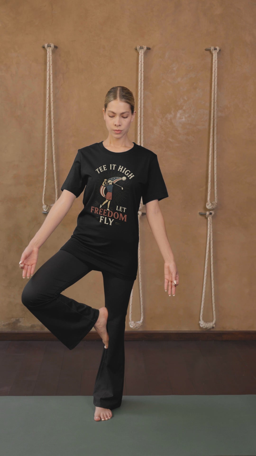 USA themed women’s golf apparel