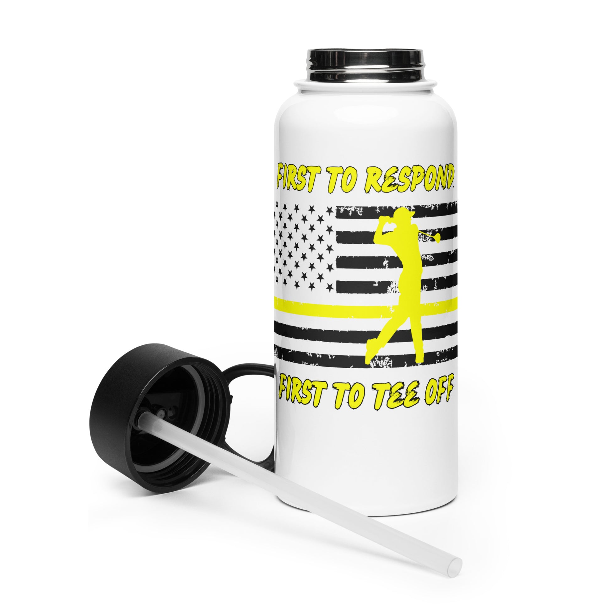 dispatcher men golf water bottle