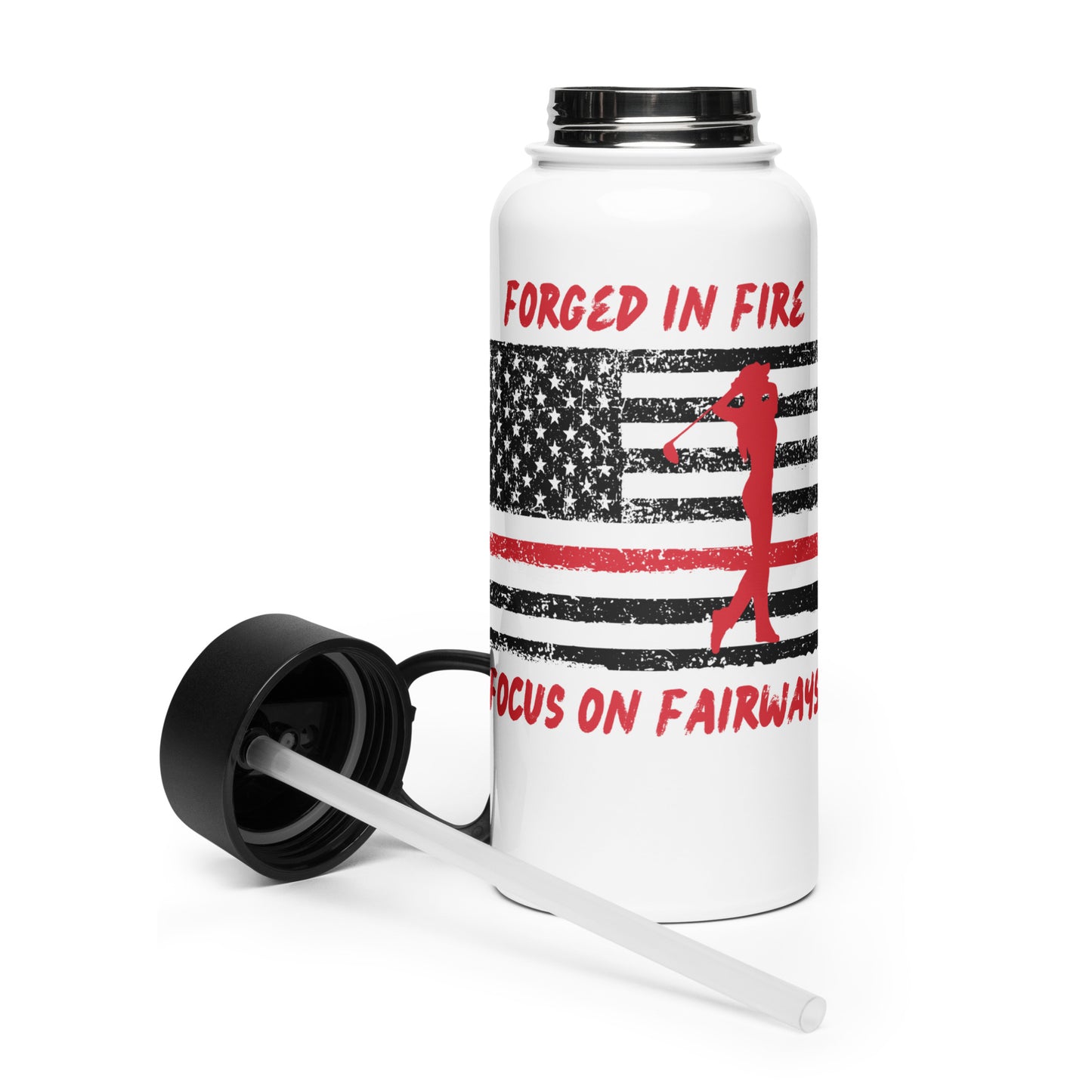 forged in fire women’s golf water bottle