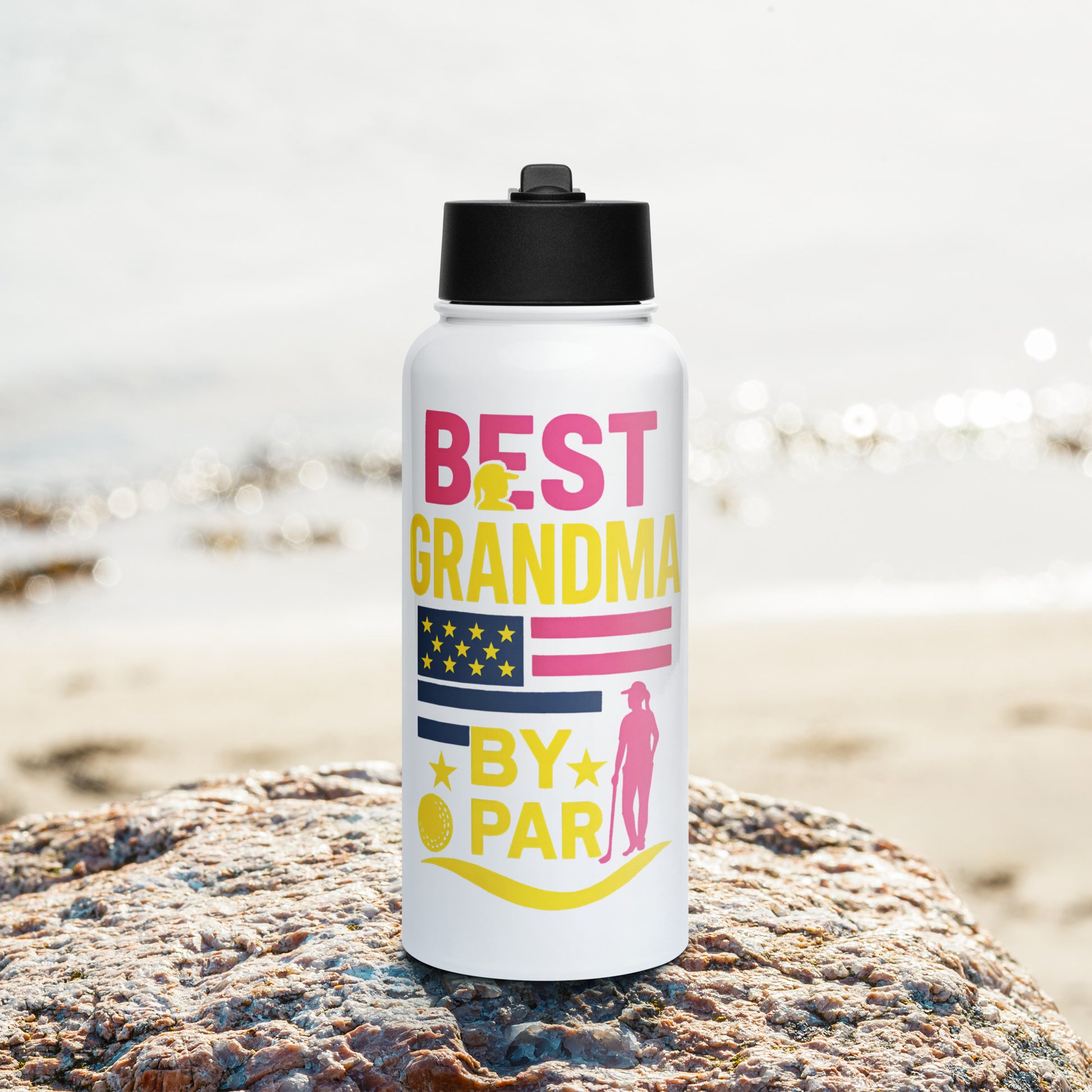golf water bottle gift for grandmother