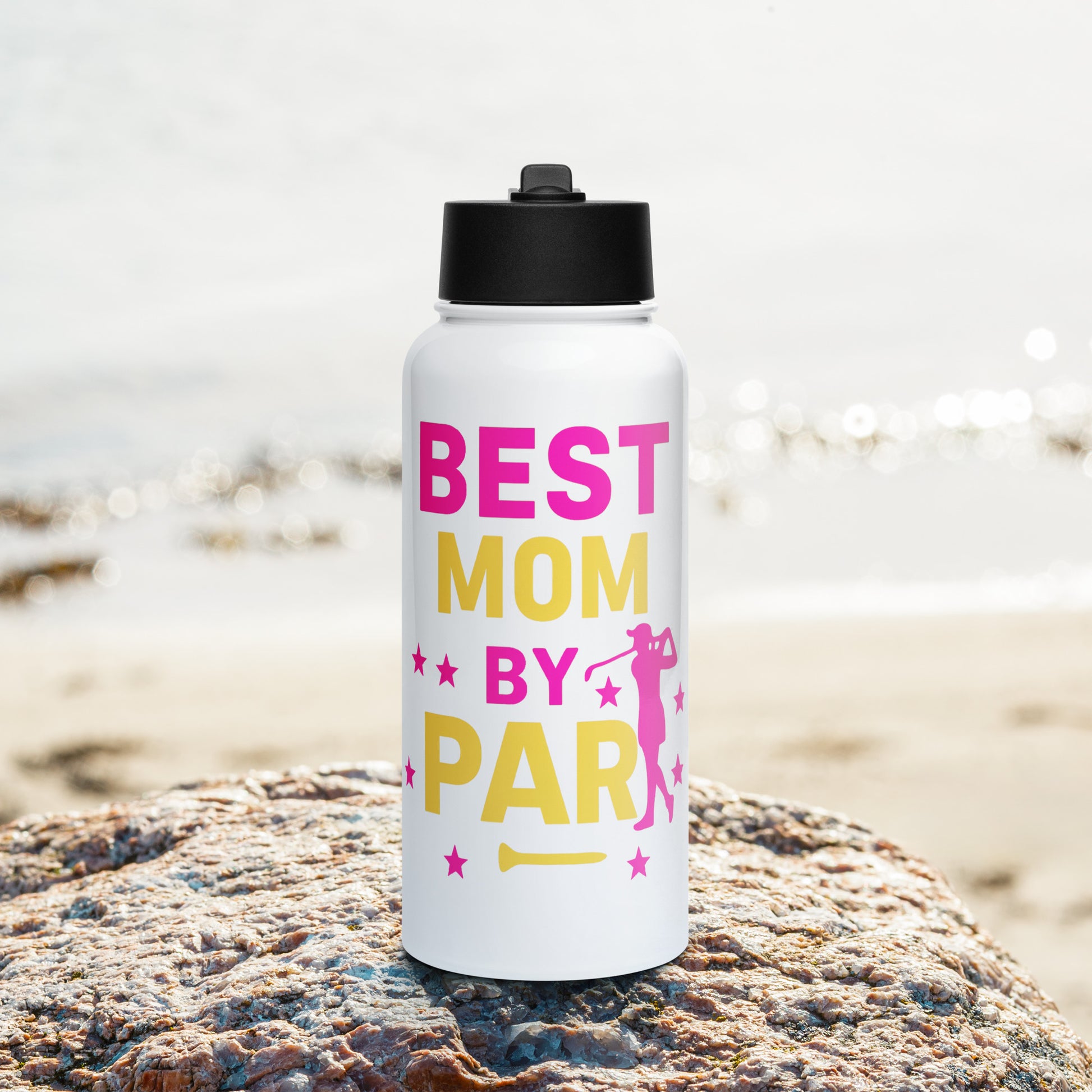 best golf mom stainless steel drink bottle