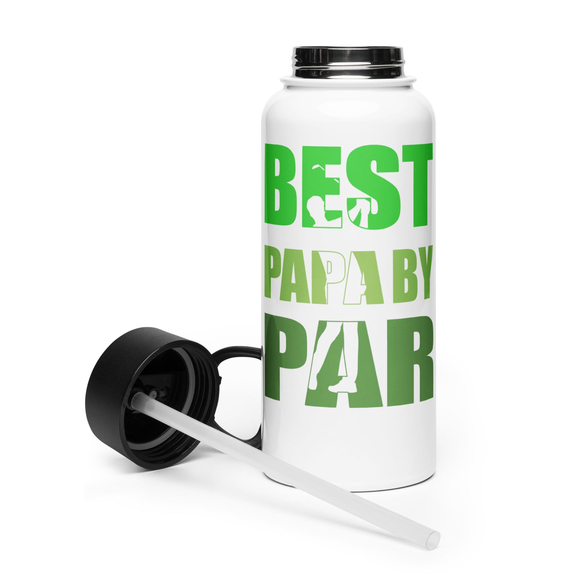 best papa by par water bottle with straw