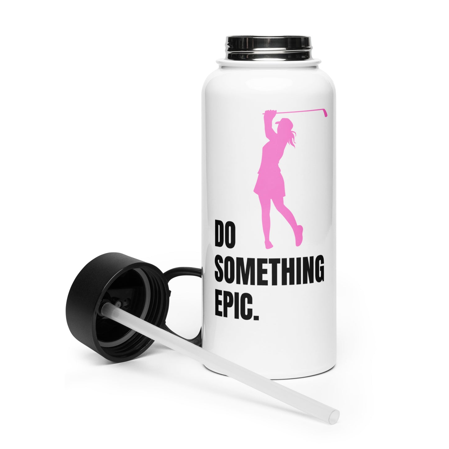 do something epic golf water bottle