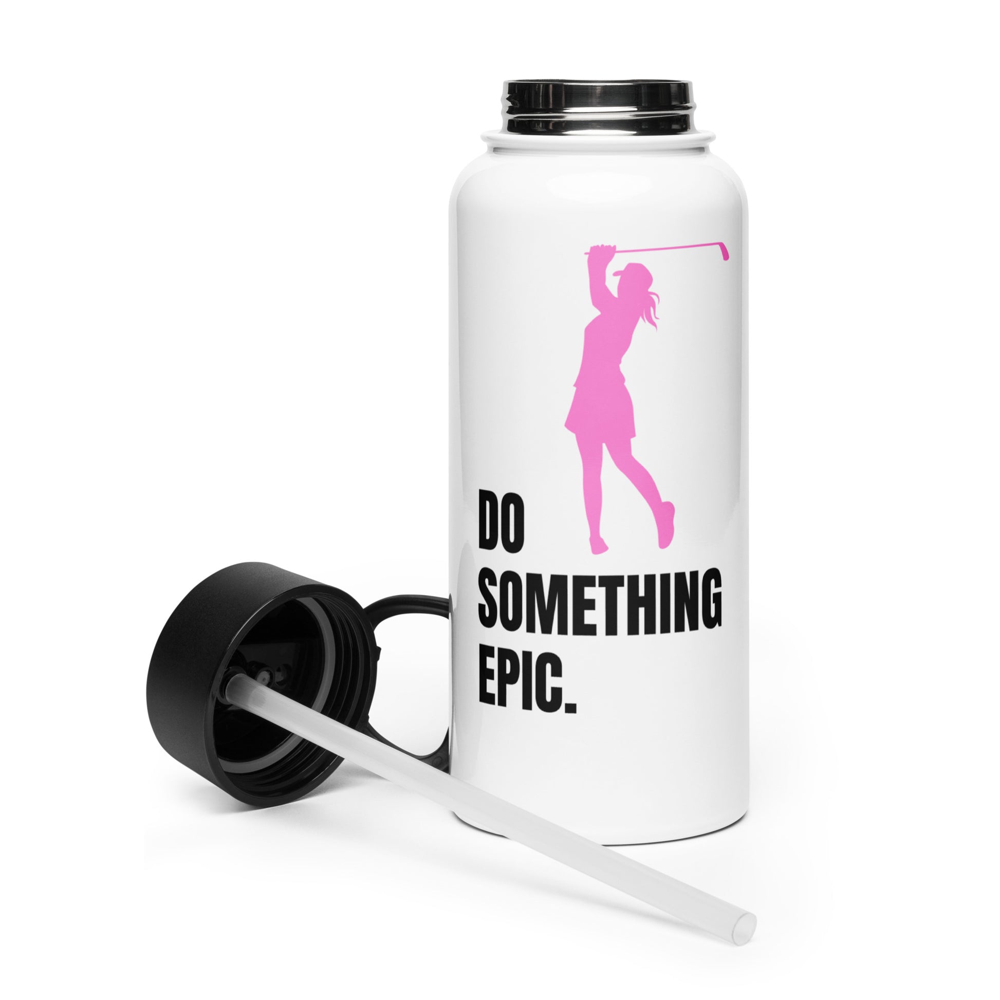 do something epic golf water bottle