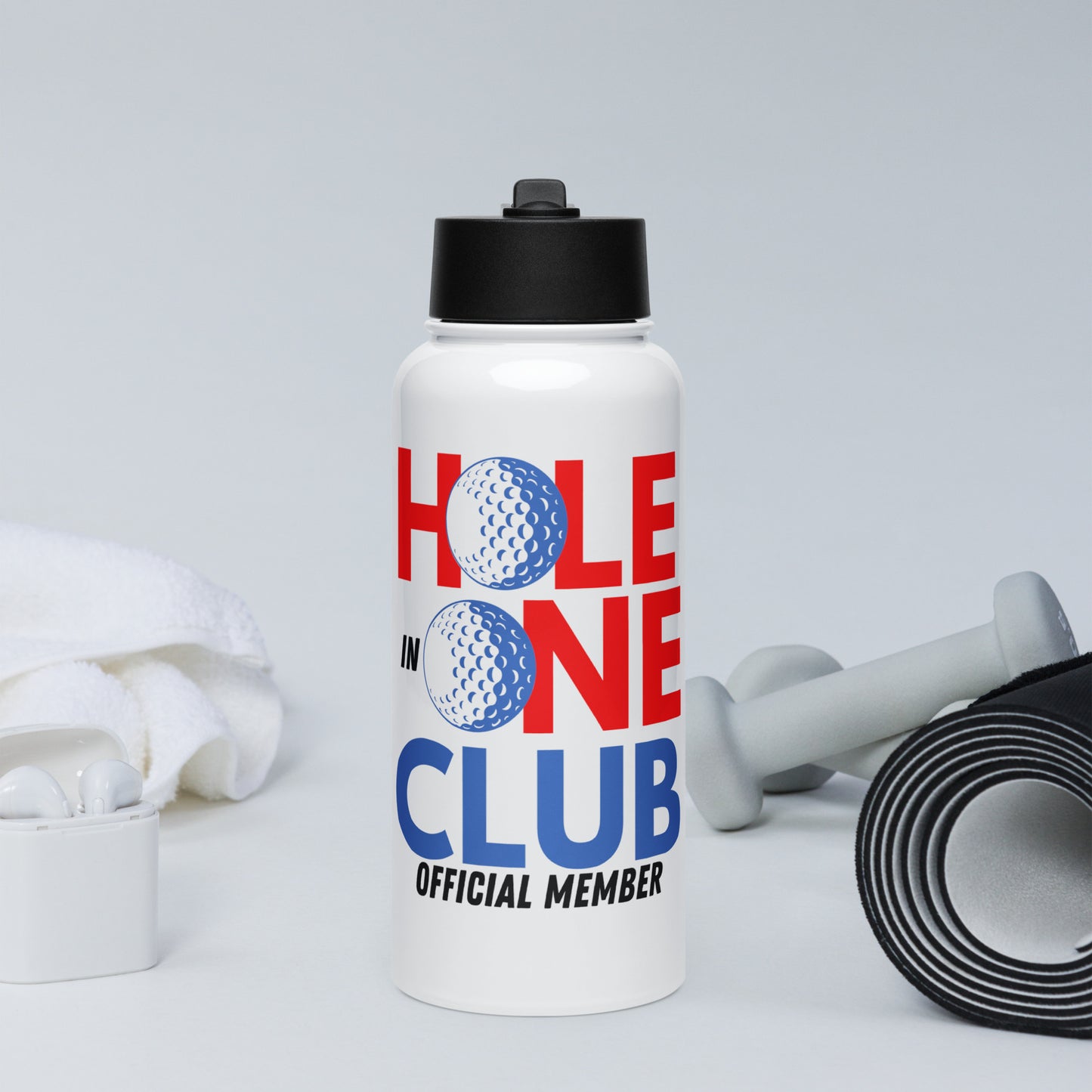 unique golf milestone water bottle gift