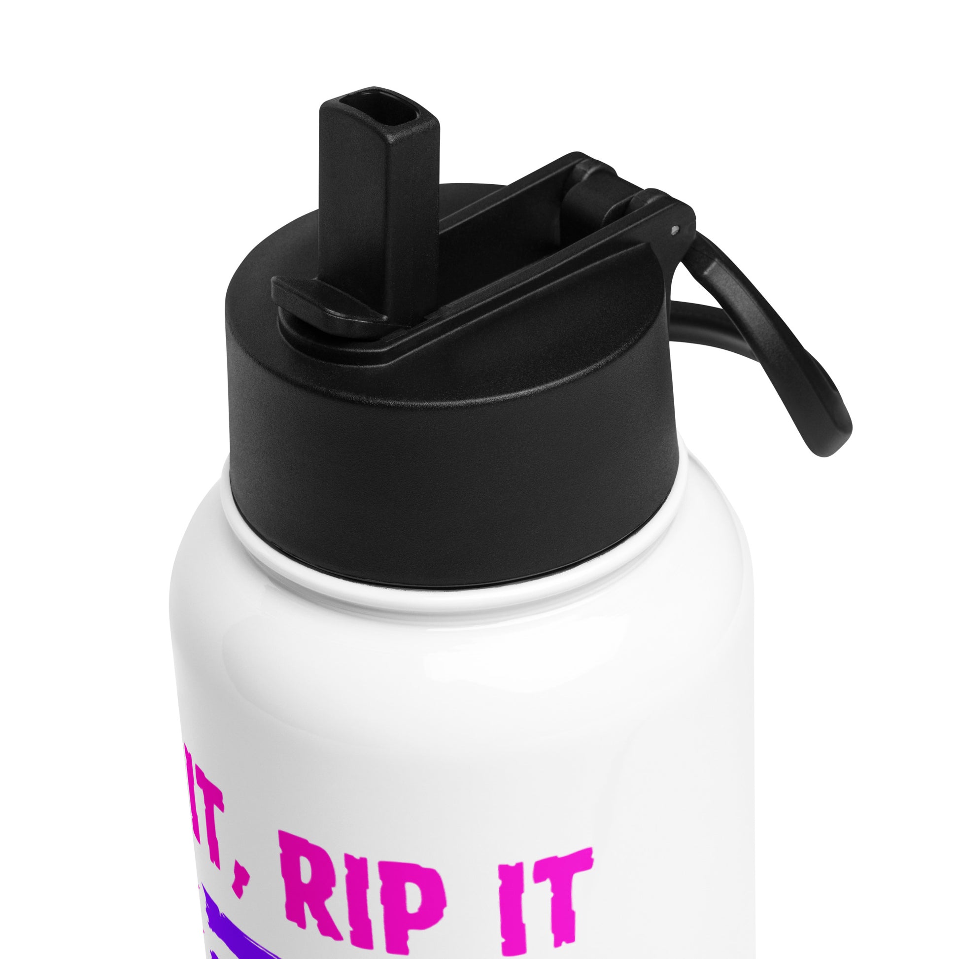 feminine patriotic golf bottle pink and purple