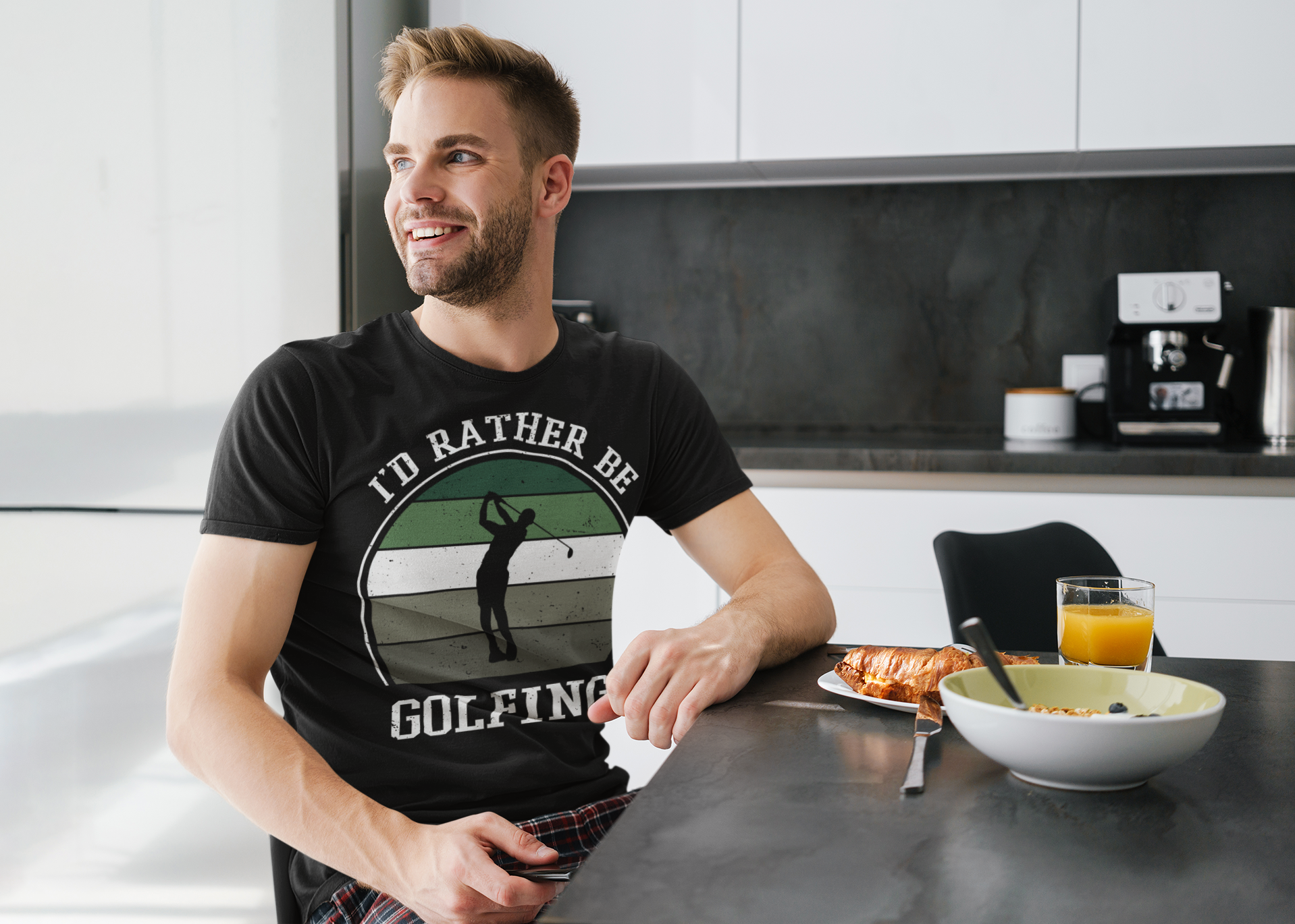 I’d Rather Be Golfing t-shirt design