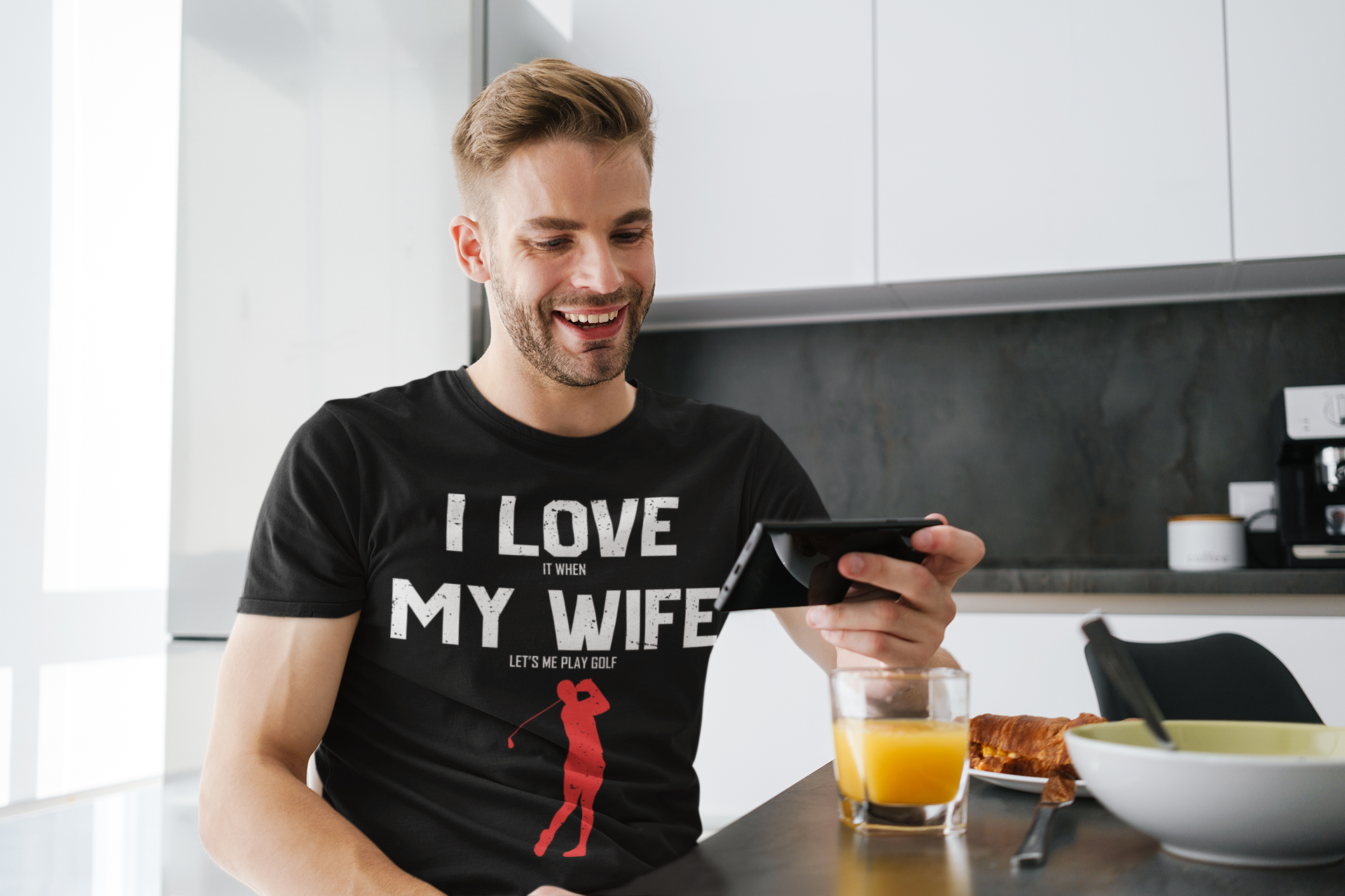 I Love It When My Wife Lets Me Play Golf t-shirt