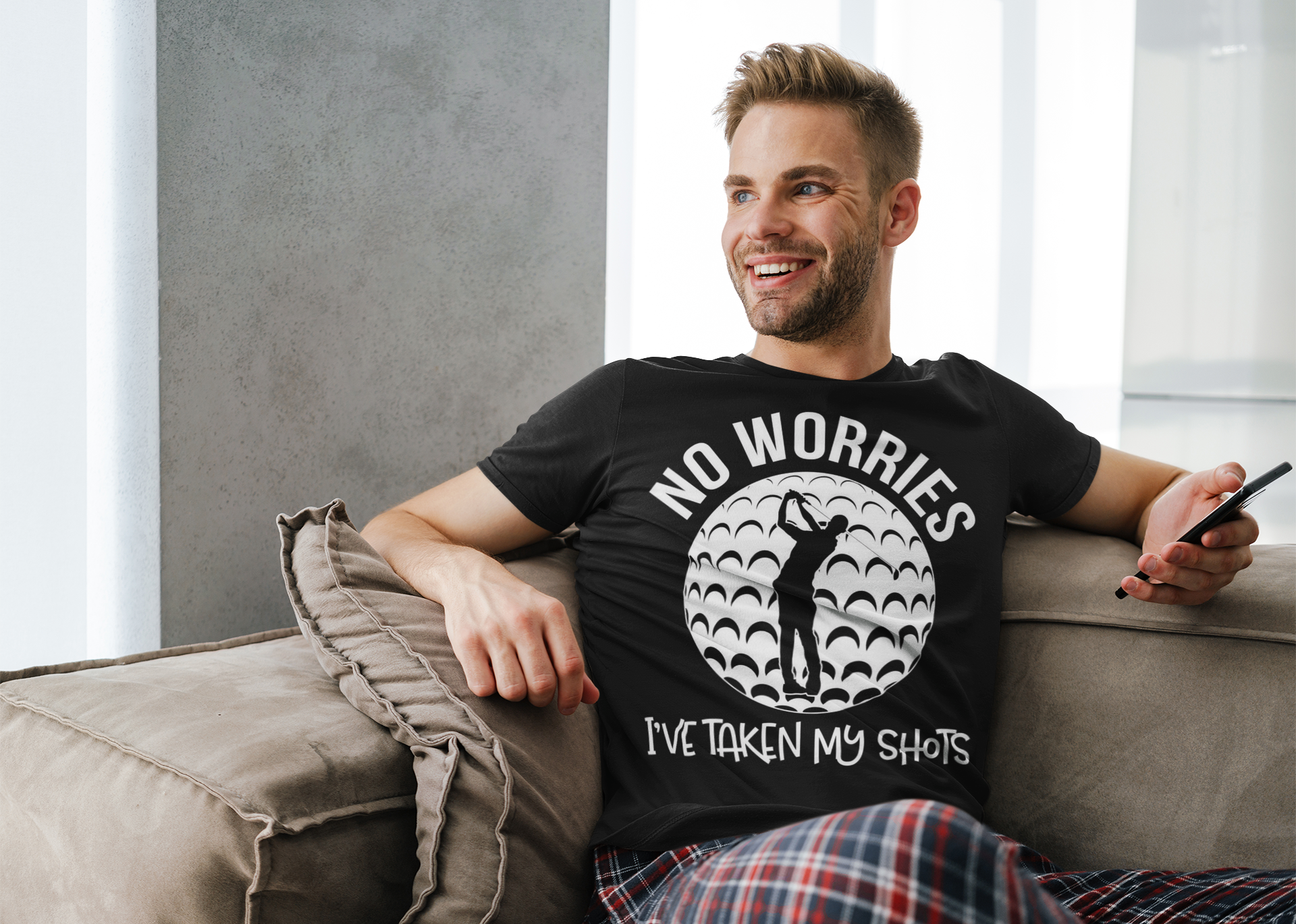 Cool golf ball texture background tee