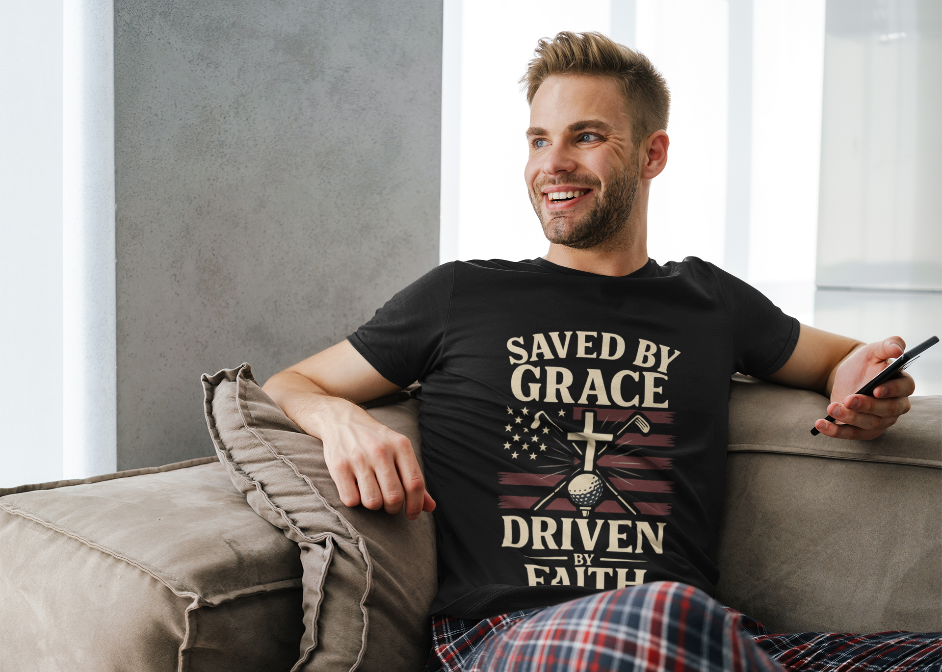Unisex t-shirt with religious message
