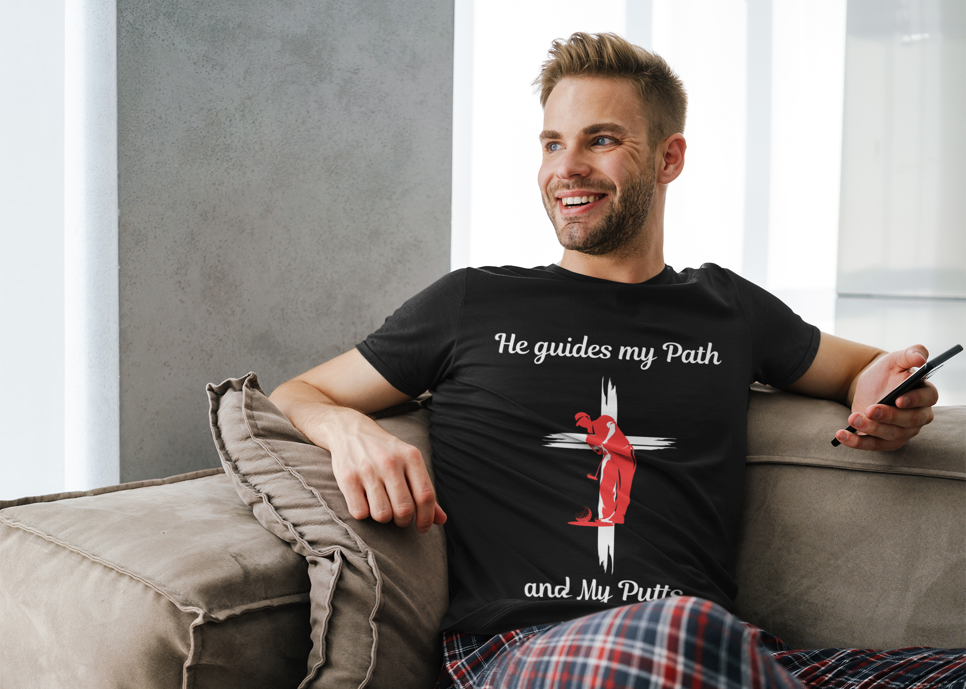 Scripture-inspired golf apparel