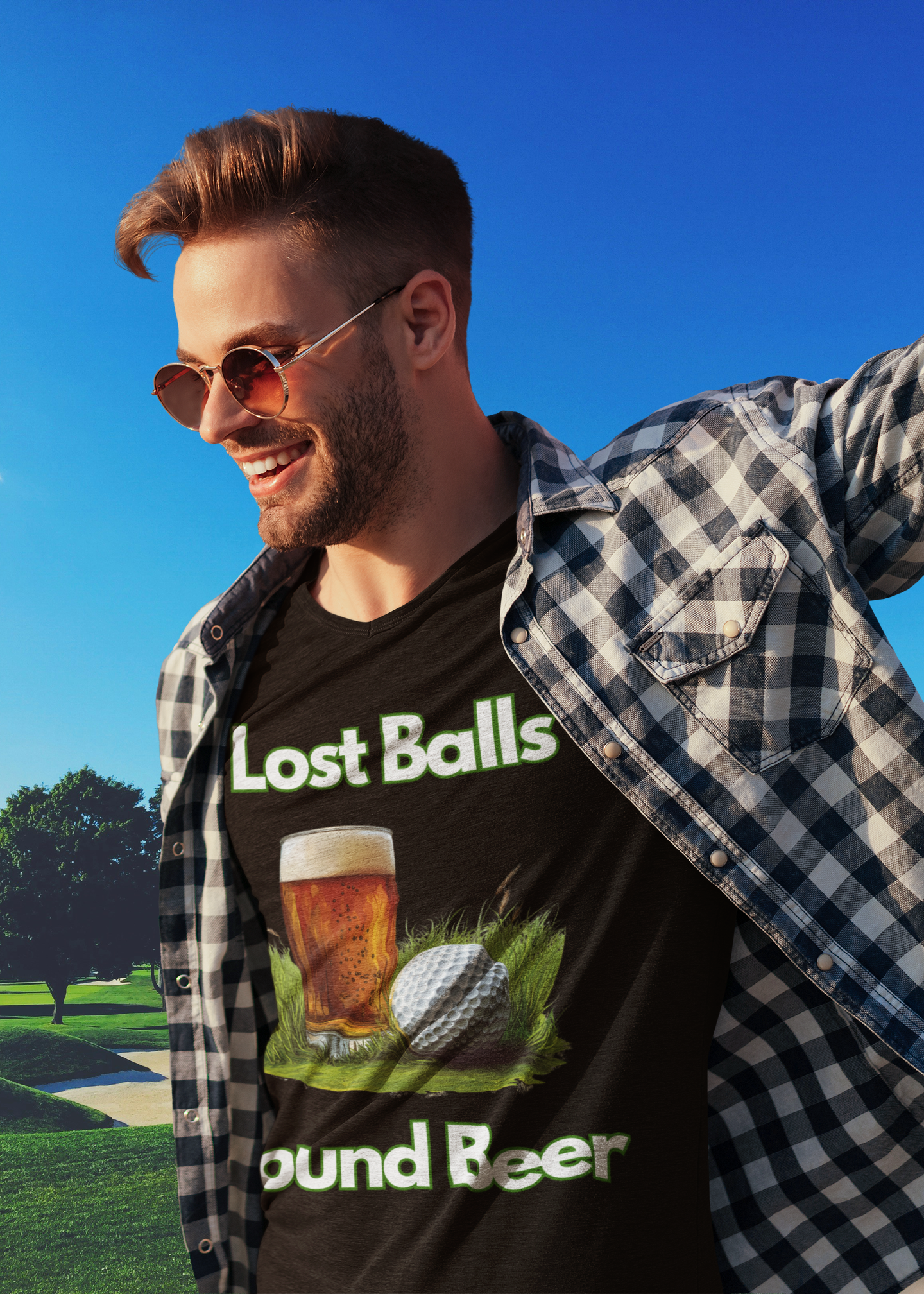 Hilarious golf quote shirt with humor