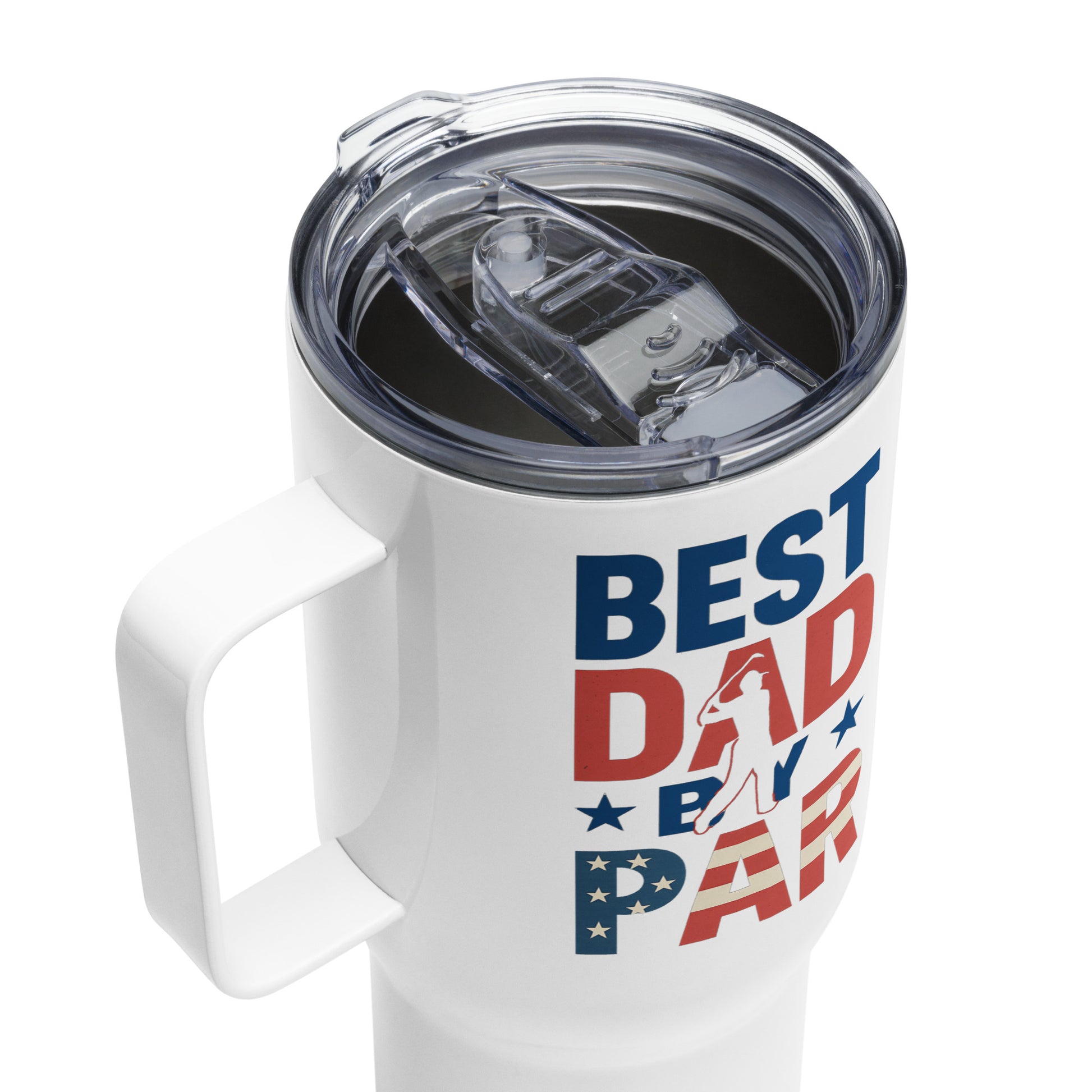 Travel Mug with plastic lid