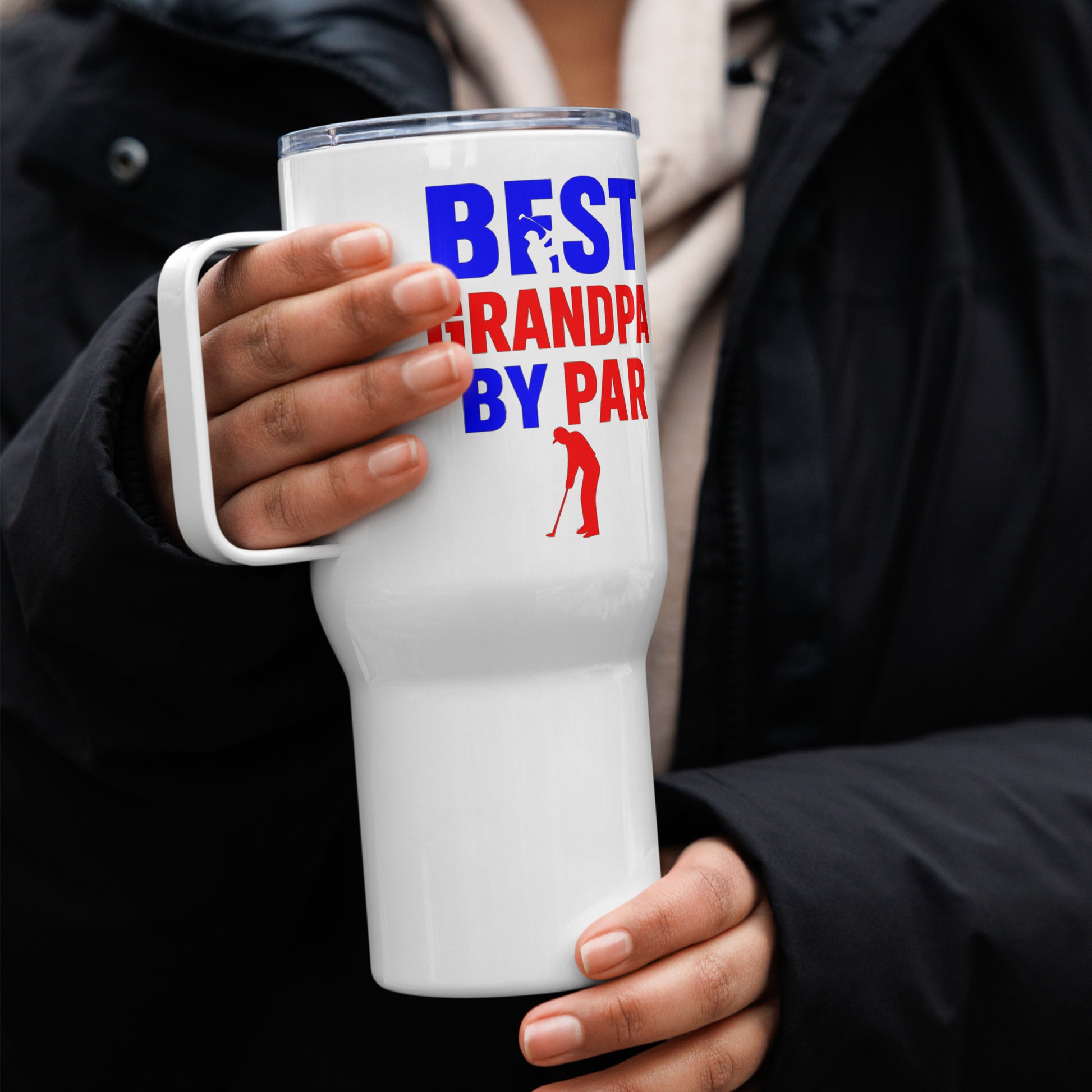 Father’s Day or birthday mug for golfing grandpas