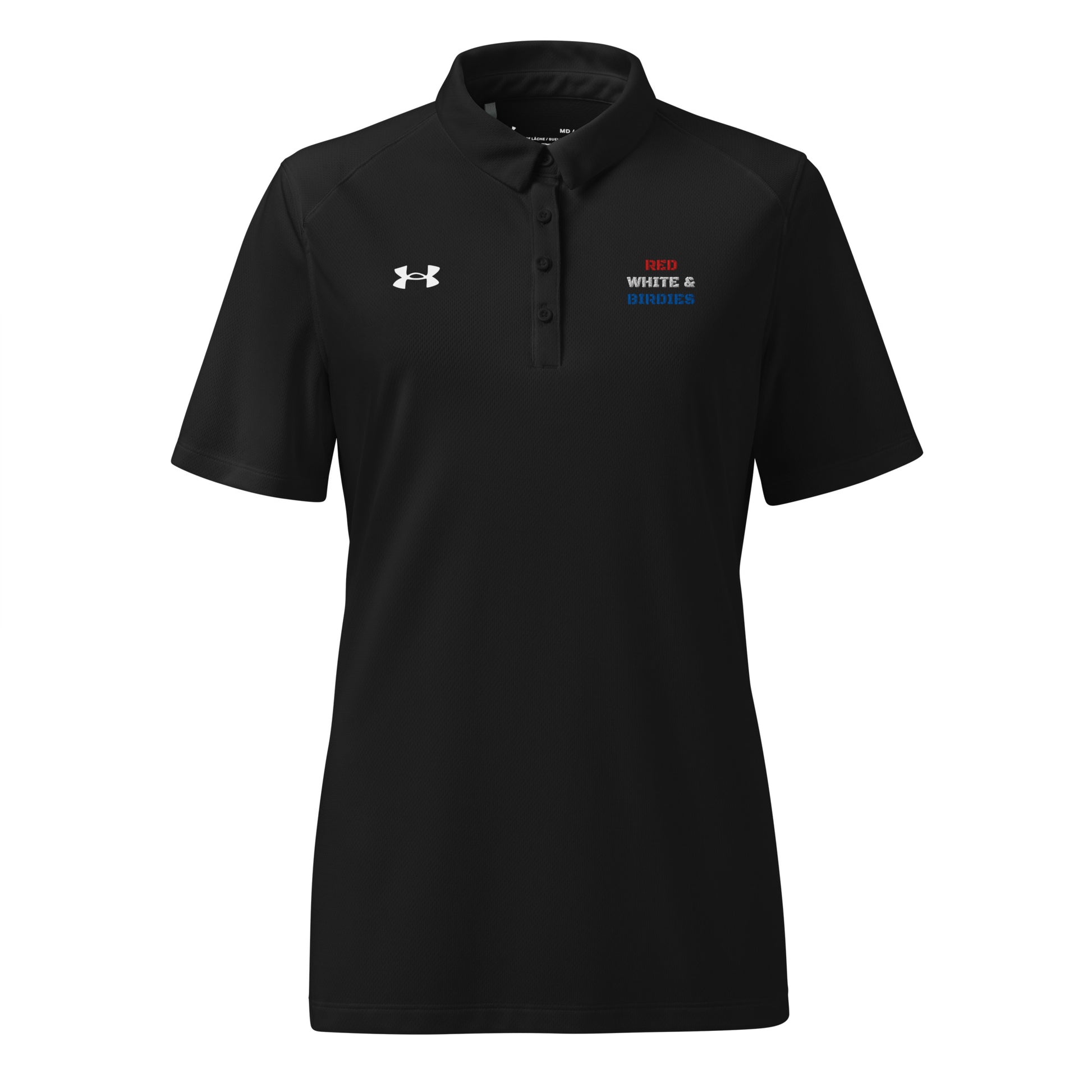 Black Under Armour Golf Polo for Women