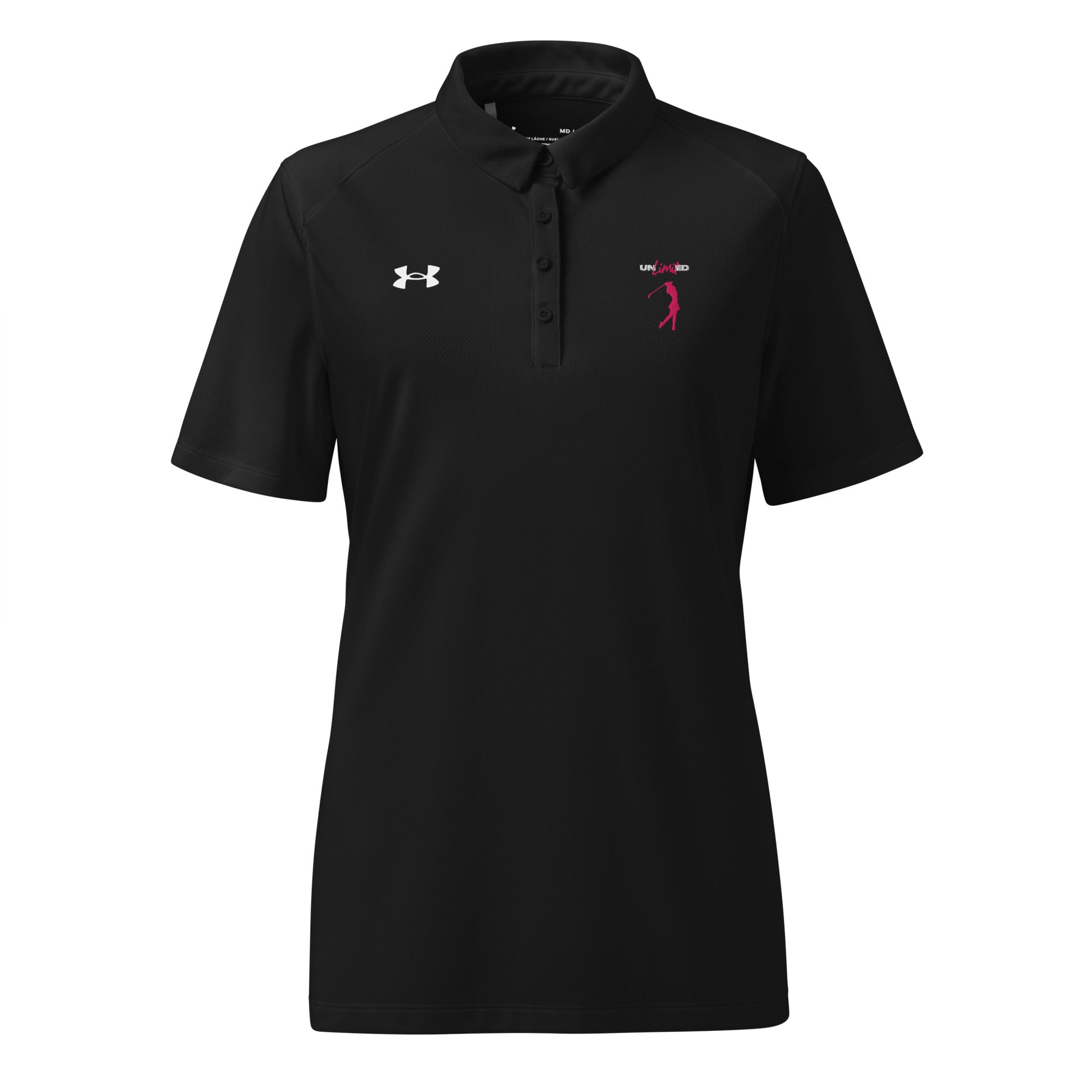 Black Under Armour Golf Polo – Unlimited Edition