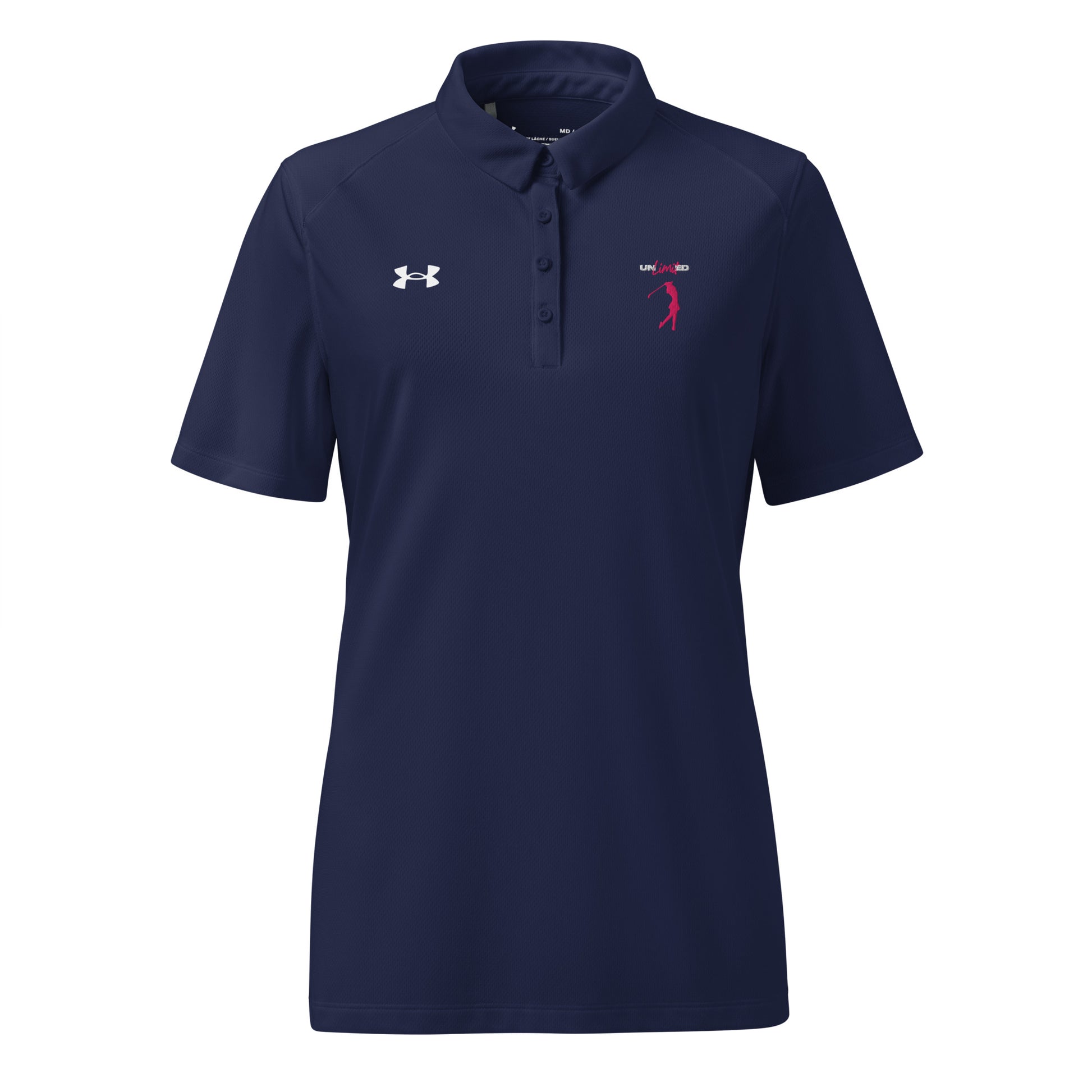 Navy Ladies Golf Polo – Unlimited
