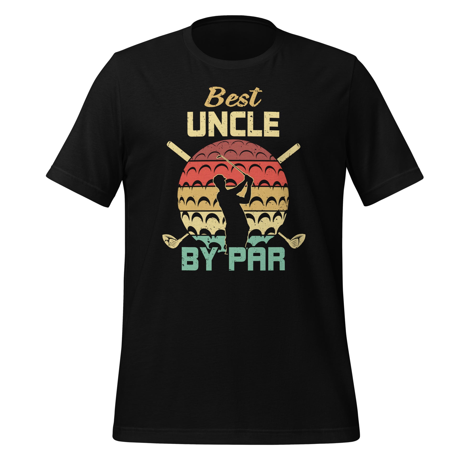 Bold slogan tee for uncles who love golf