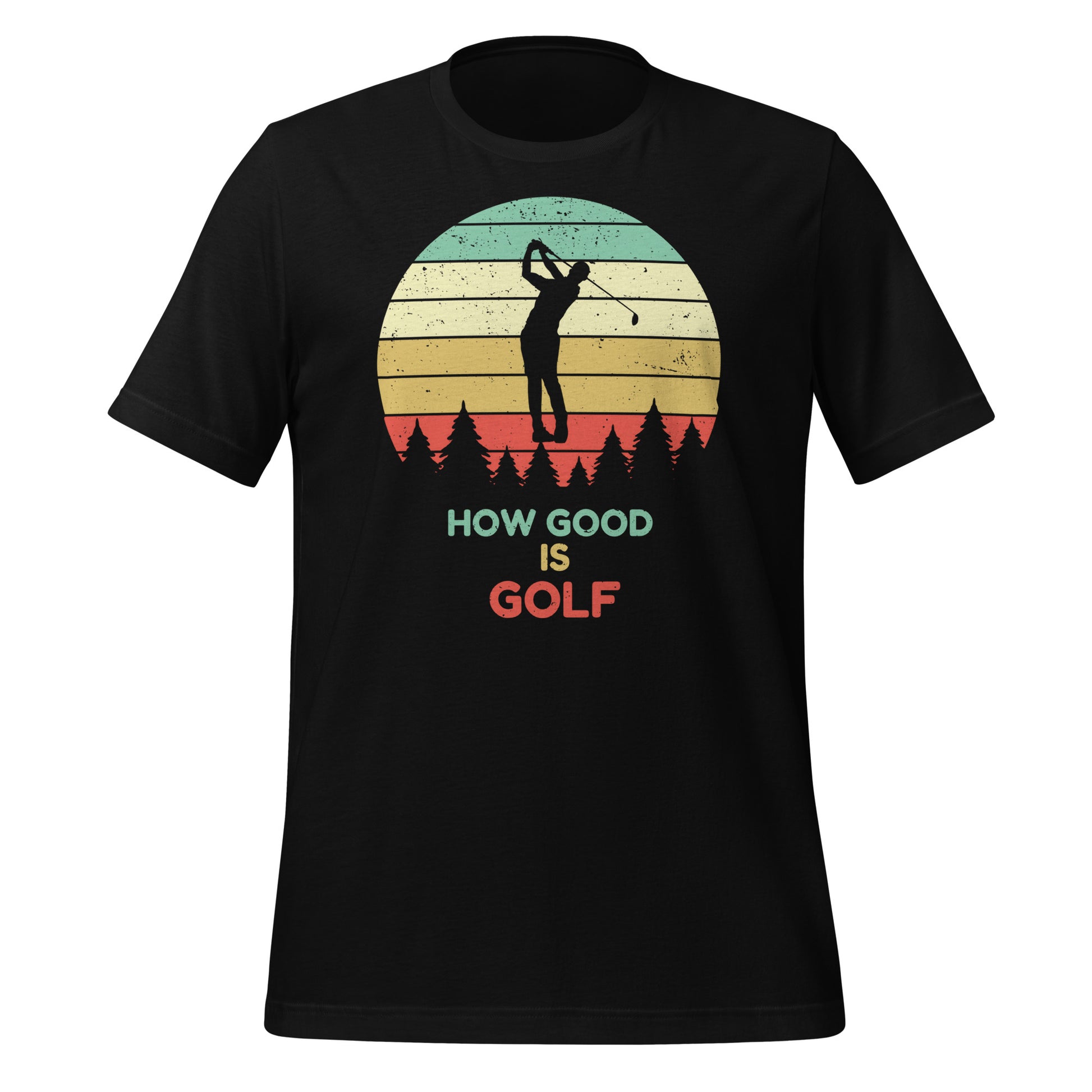 Bold slogan tee for golf fans